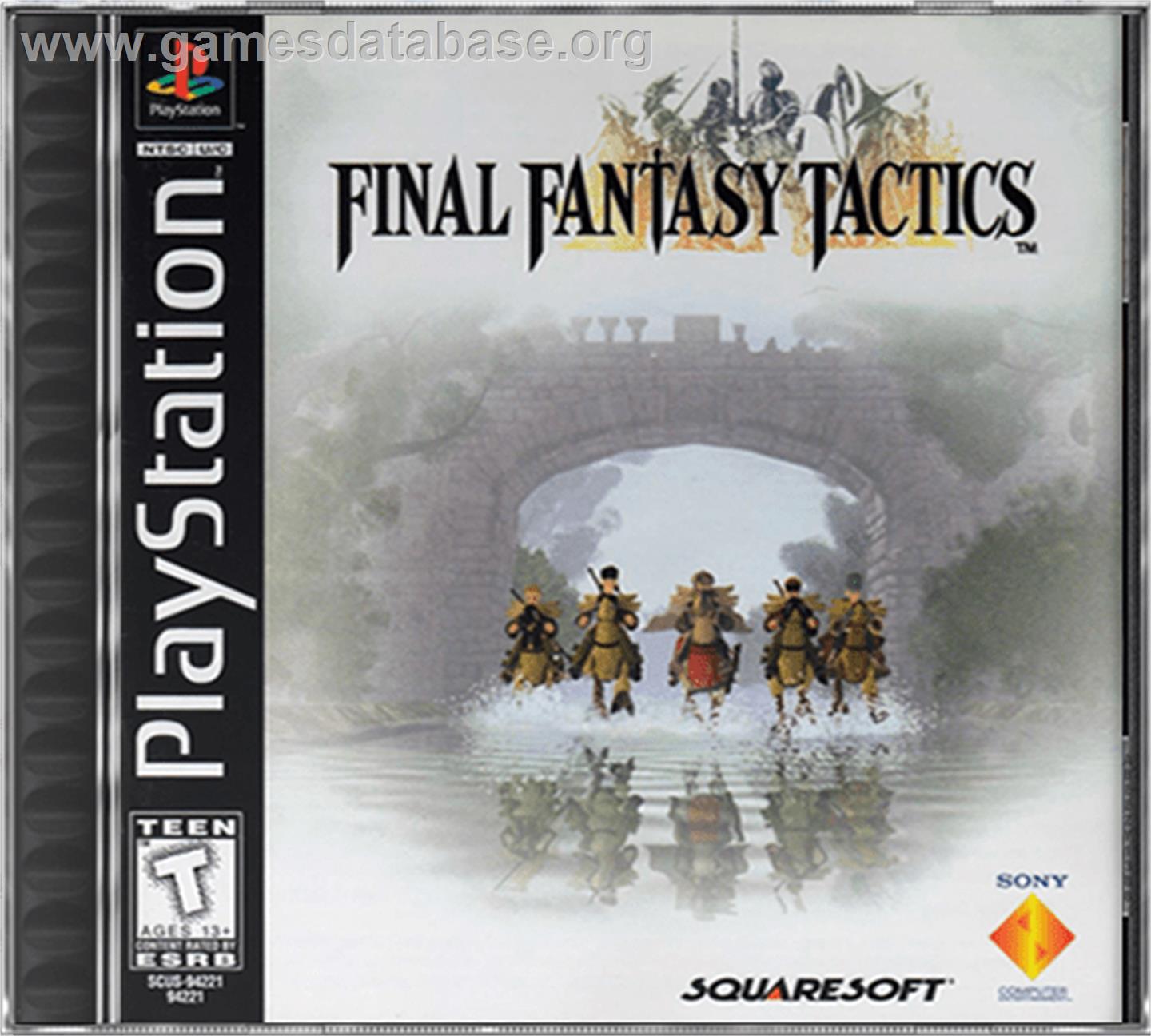 Final Fantasy Tactics - Sony Playstation - Artwork - Box