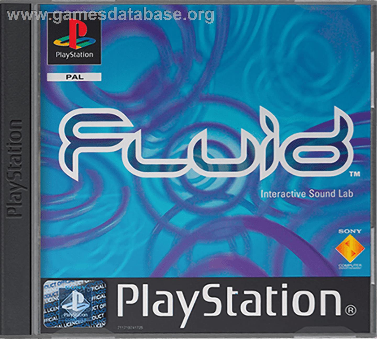 Fluid - Sony Playstation - Artwork - Box