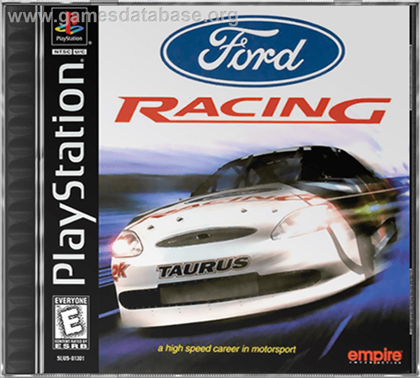 Ford Racing - Sony Playstation - Artwork - Box