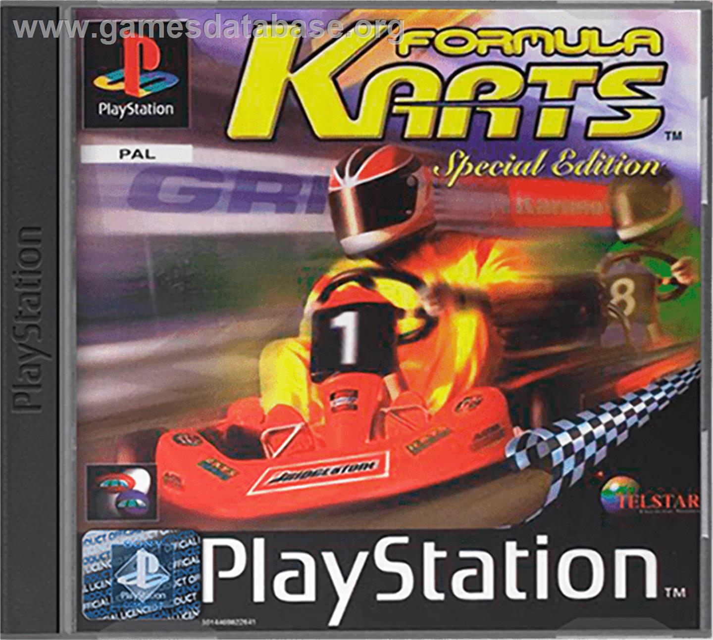 Formula Karts: Special Edition - Sony Playstation - Artwork - Box
