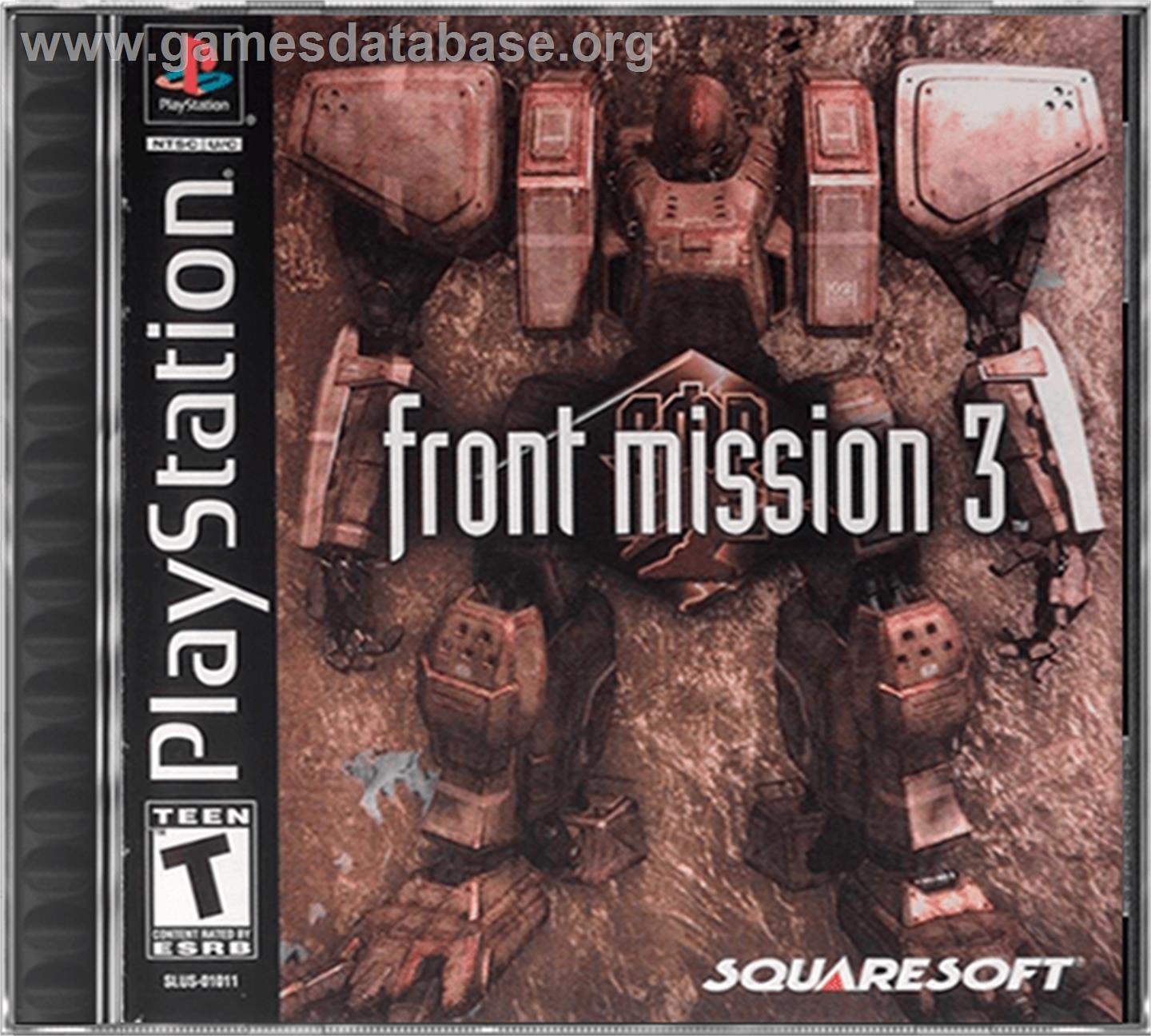 Front Mission 3 - Sony Playstation - Artwork - Box