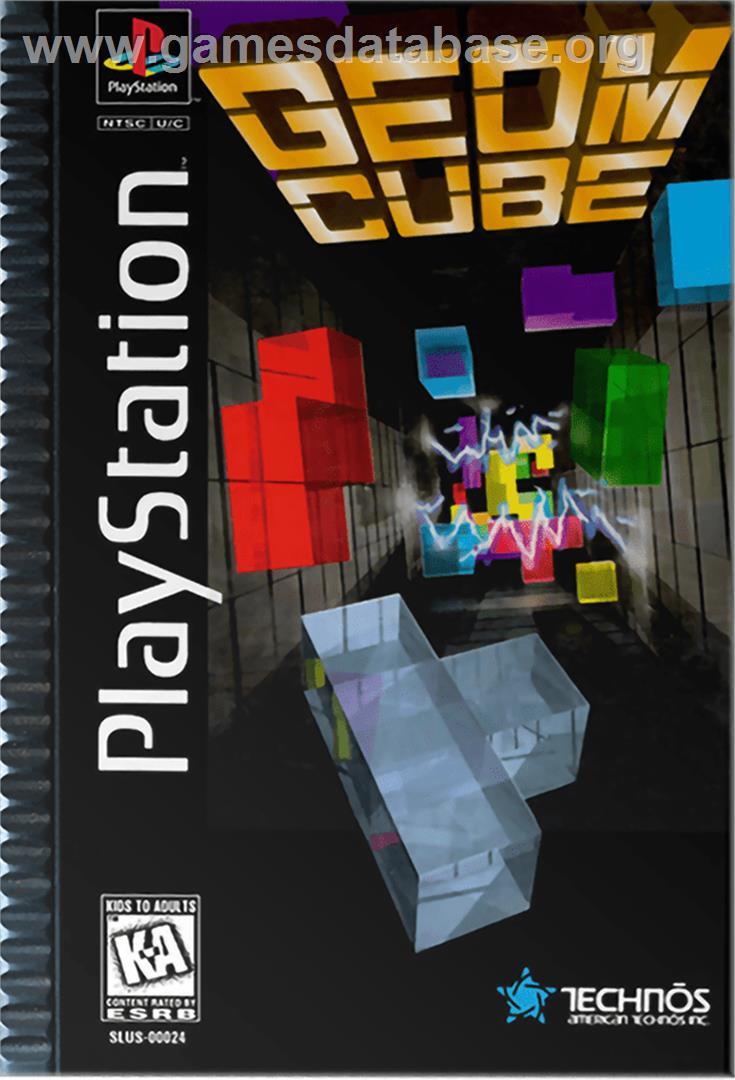 Geom Cube - Sony Playstation - Artwork - Box