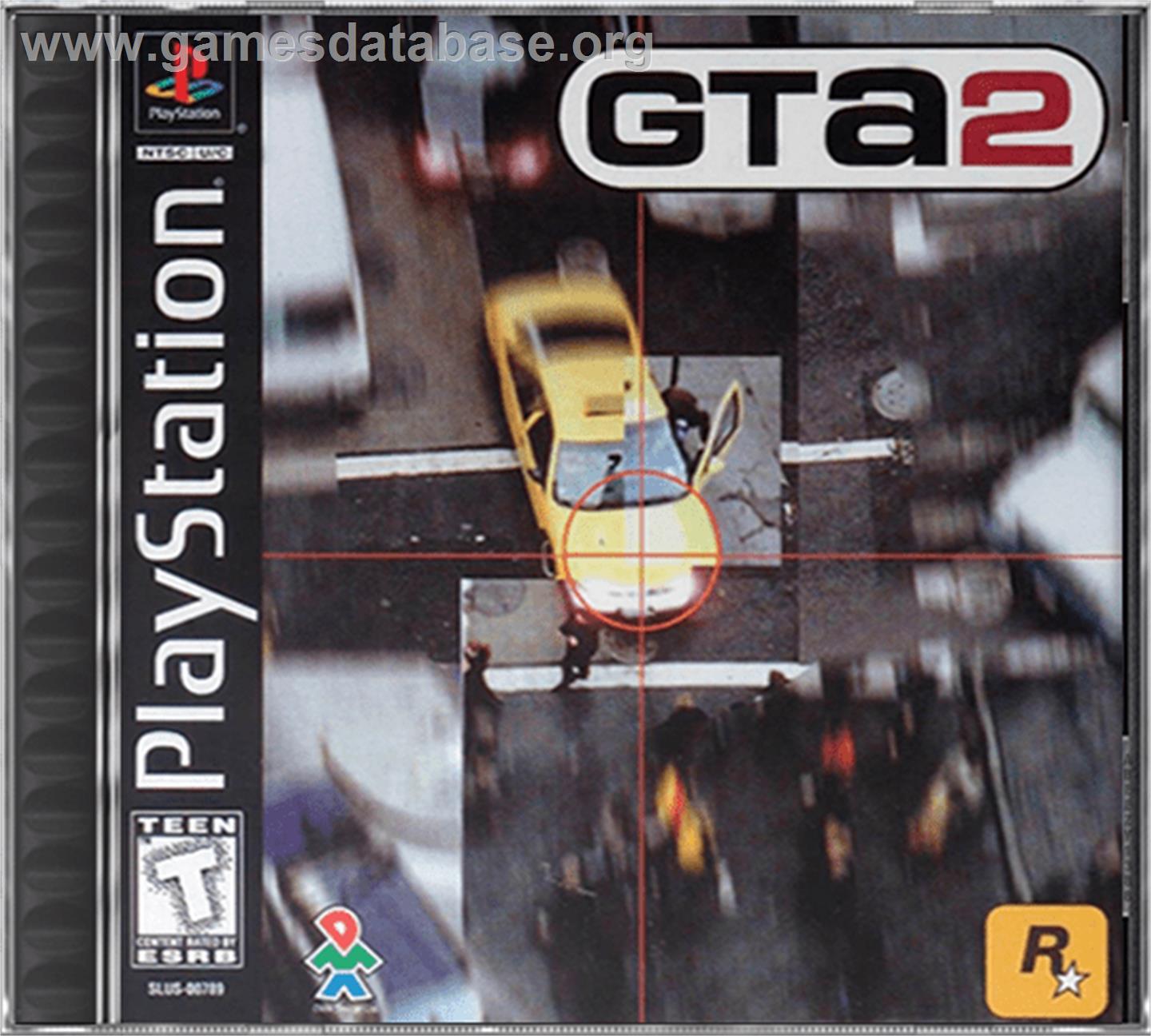 Grand Theft Auto 2 - Sony Playstation - Artwork - Box