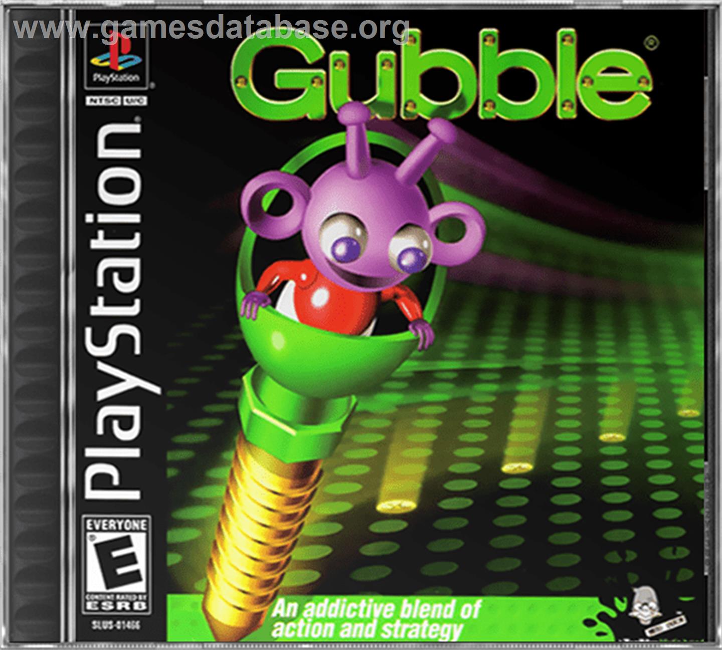 Gubble - Sony Playstation - Artwork - Box