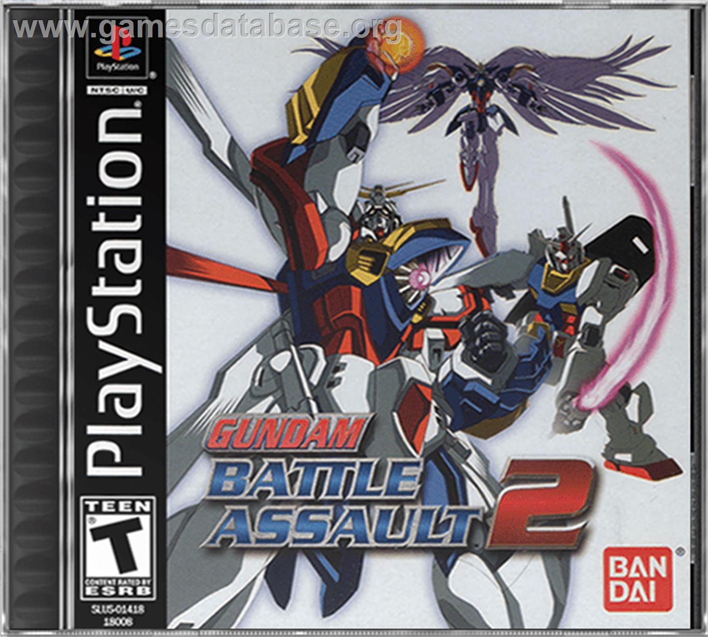 Gundam Battle Assault 2 - Sony Playstation - Artwork - Box