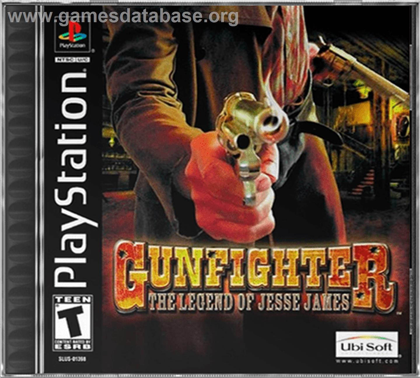 Gunfighter: The Legend of Jesse James - Sony Playstation - Artwork - Box