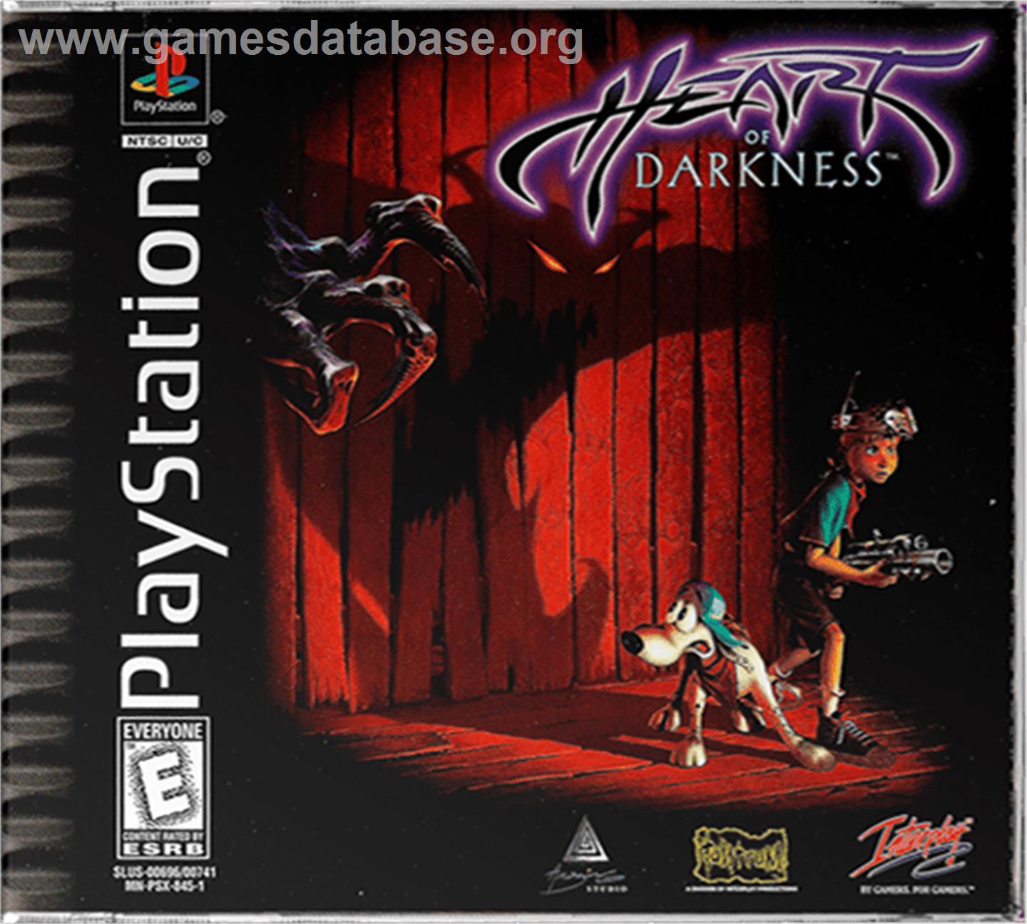 Heart of Darkness - Sony Playstation - Artwork - Box