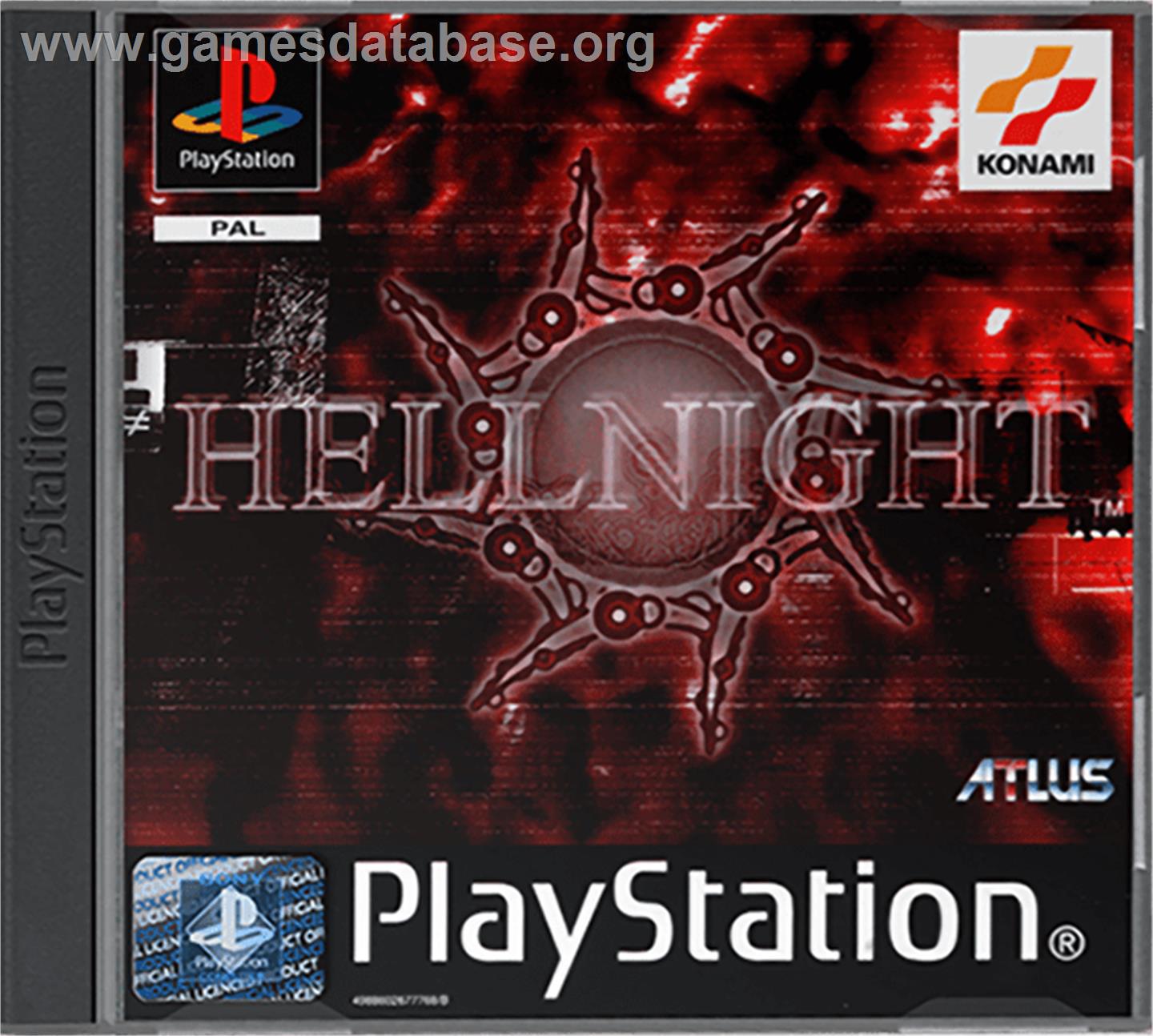 Hellnight - Sony Playstation - Artwork - Box