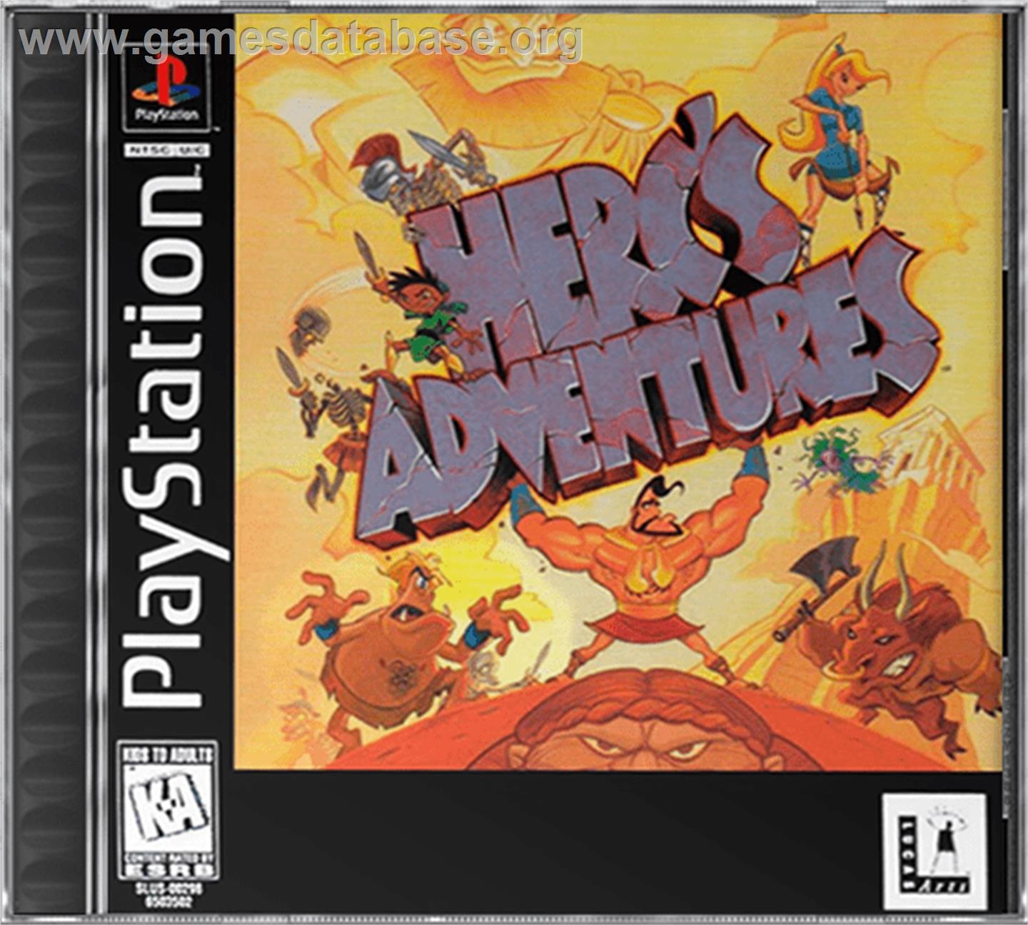 Herc's Adventures - Sony Playstation - Artwork - Box