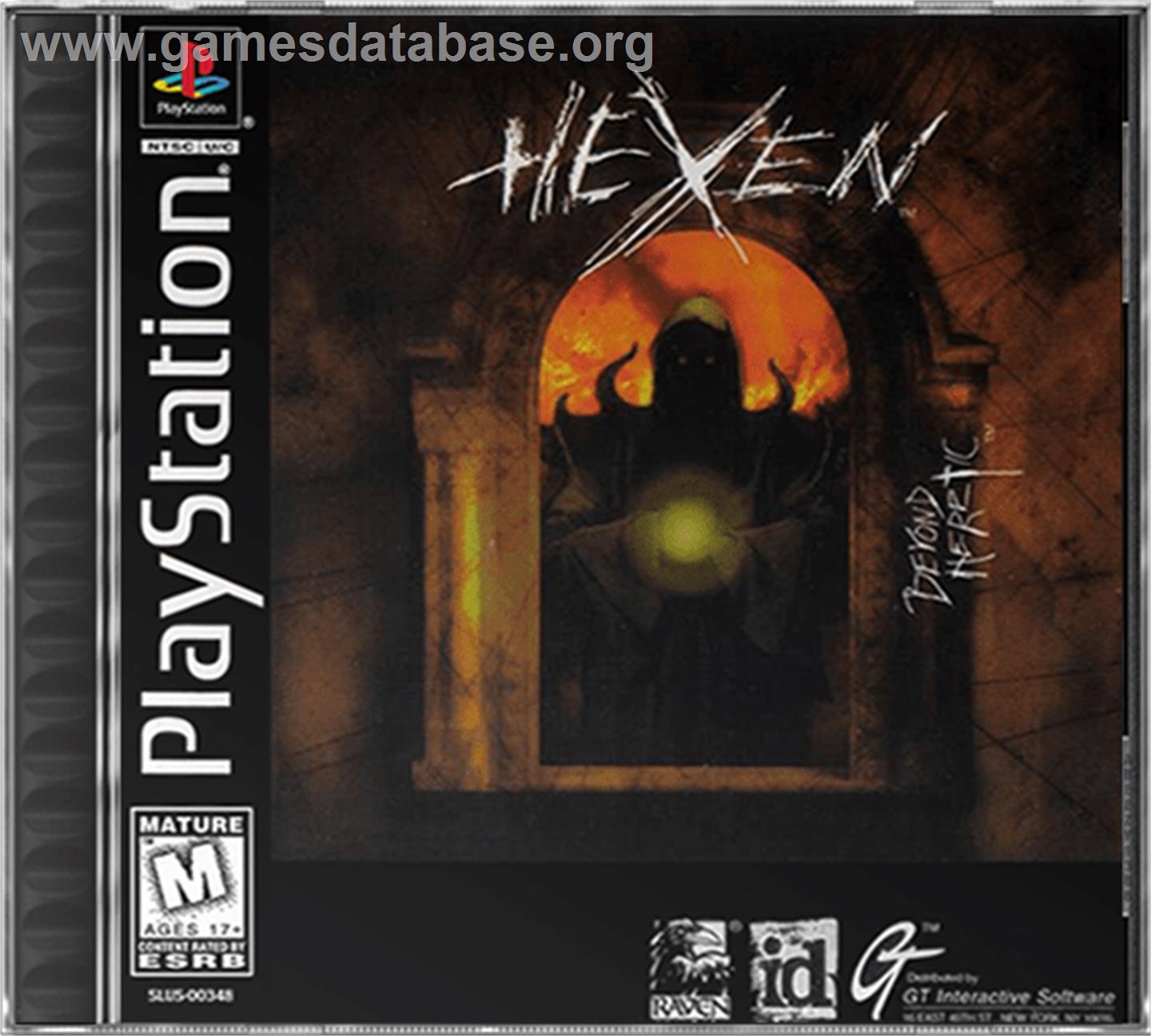 Hexen: Beyond Heretic - Sony Playstation - Artwork - Box