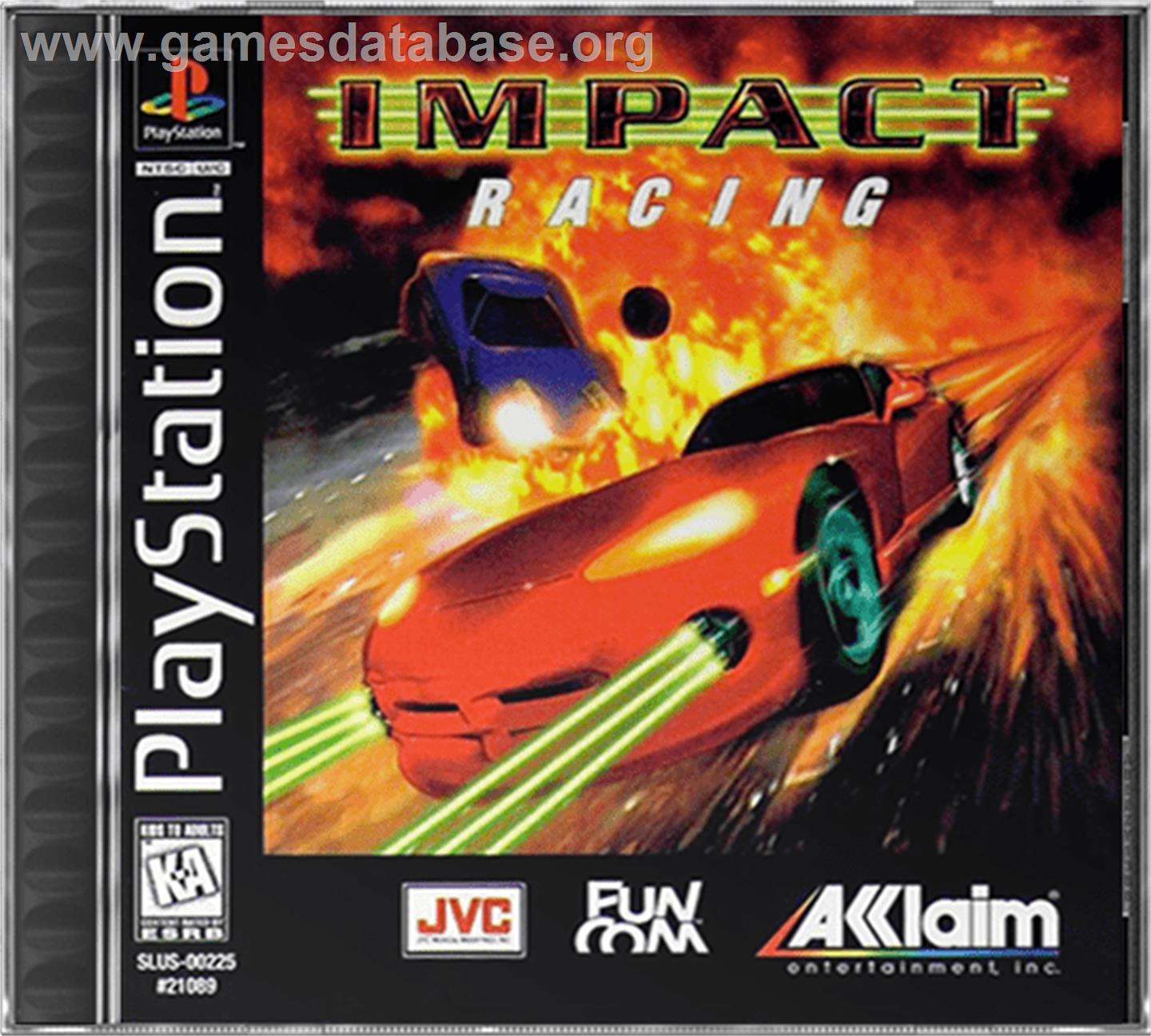 Impact Racing - Sony Playstation - Artwork - Box