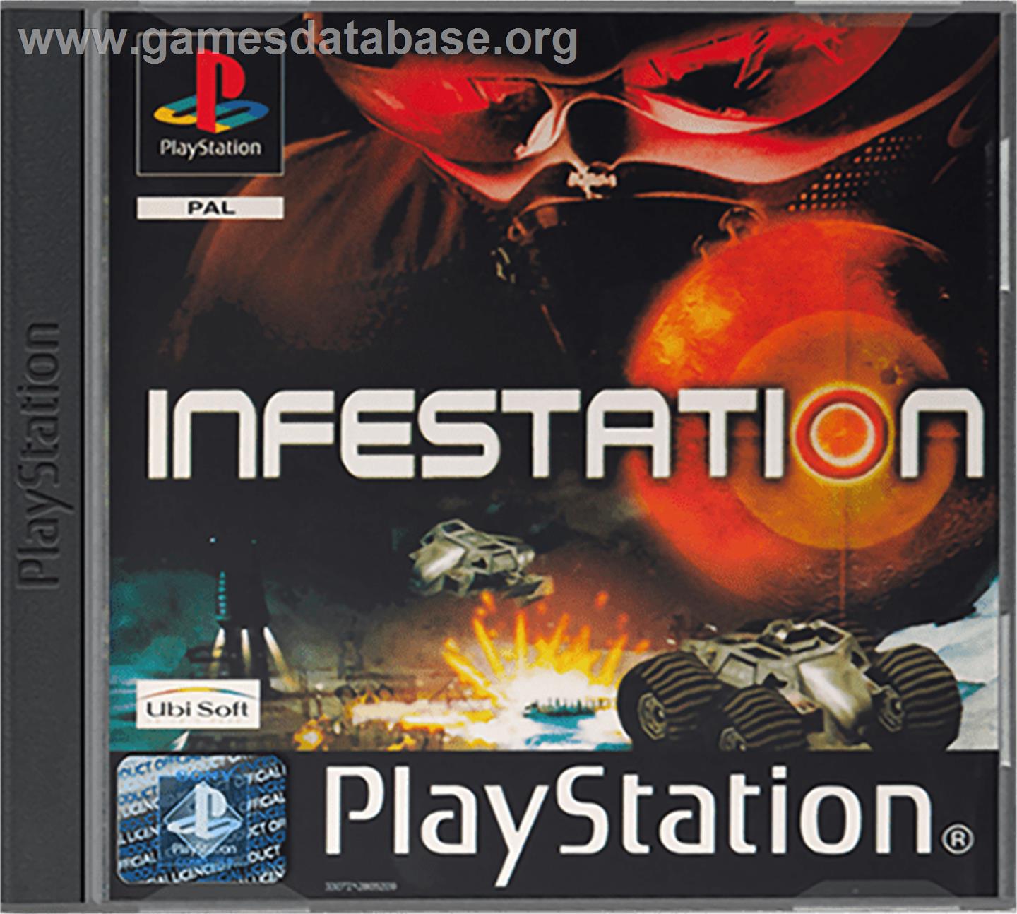 Infestation - Sony Playstation - Artwork - Box