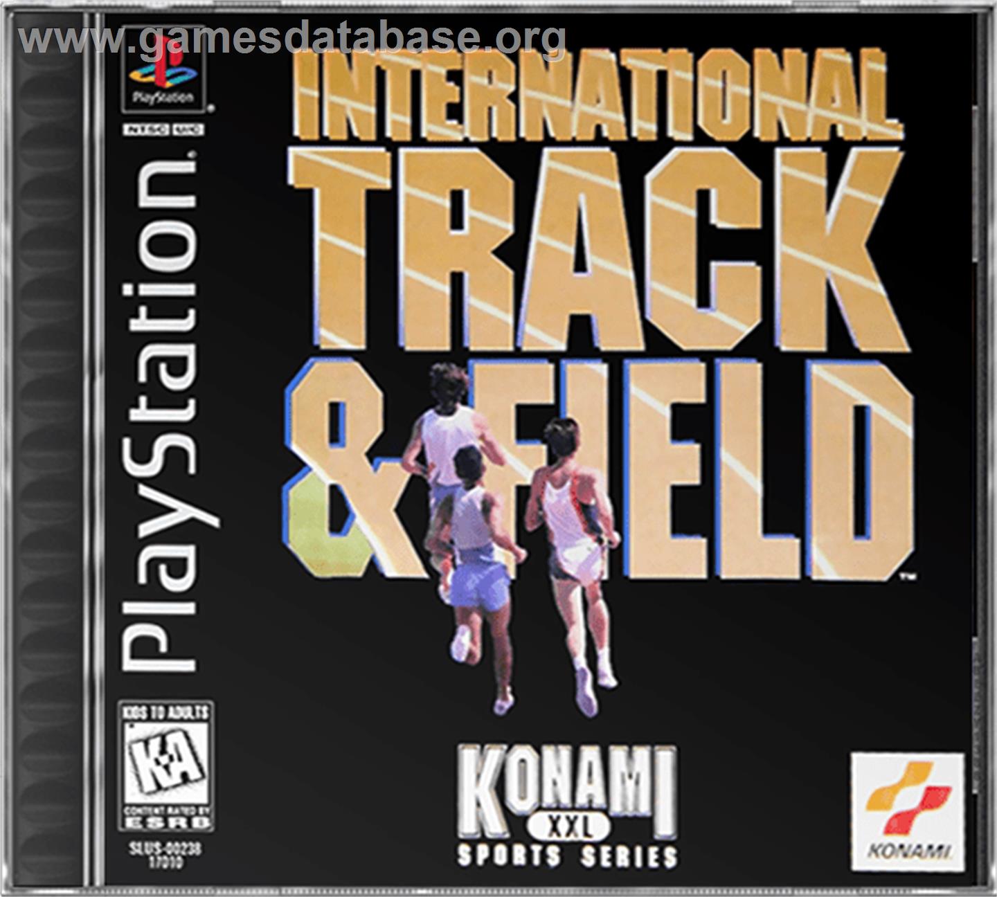 International Track & Field - Sony Playstation - Artwork - Box