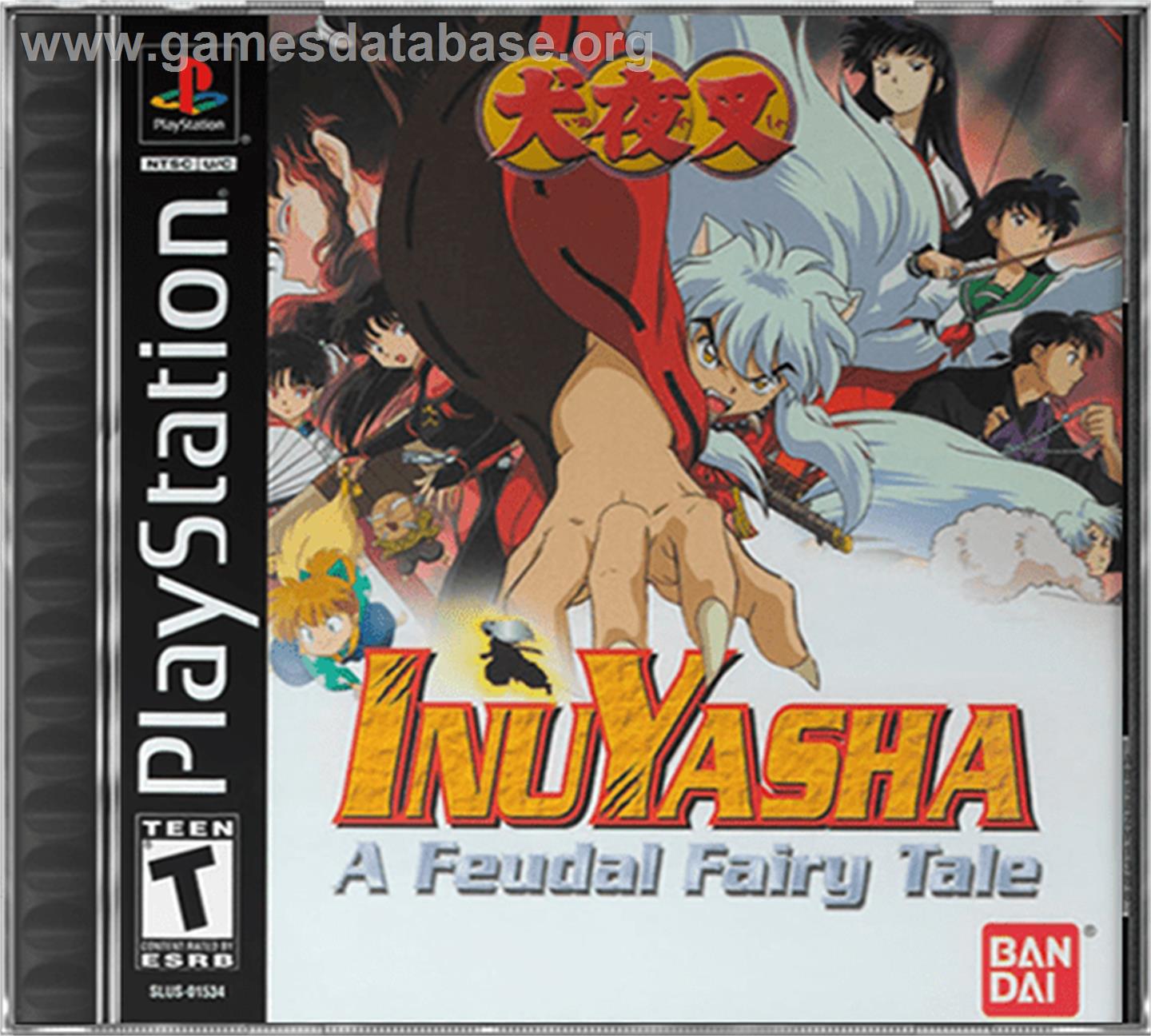 InuYasha: A Feudal Fairy Tale - Sony Playstation - Artwork - Box