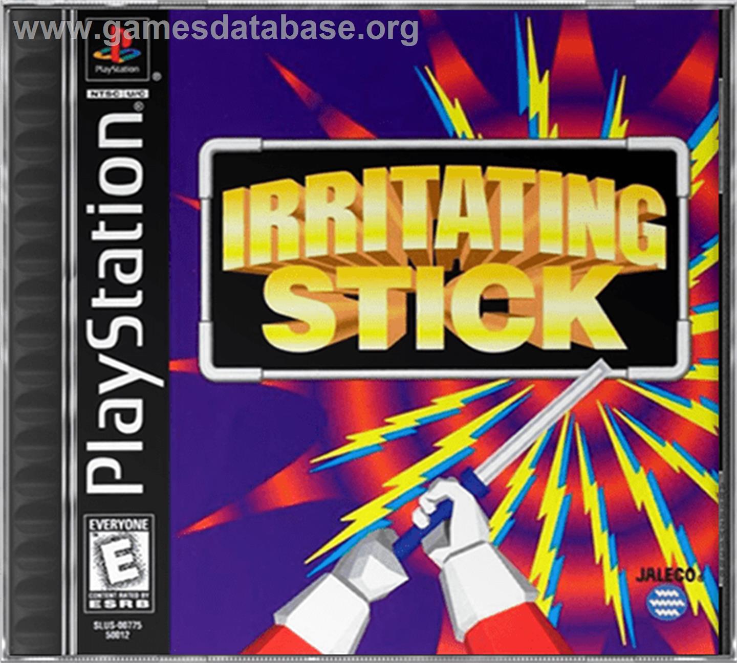 Irritating Stick - Sony Playstation - Artwork - Box