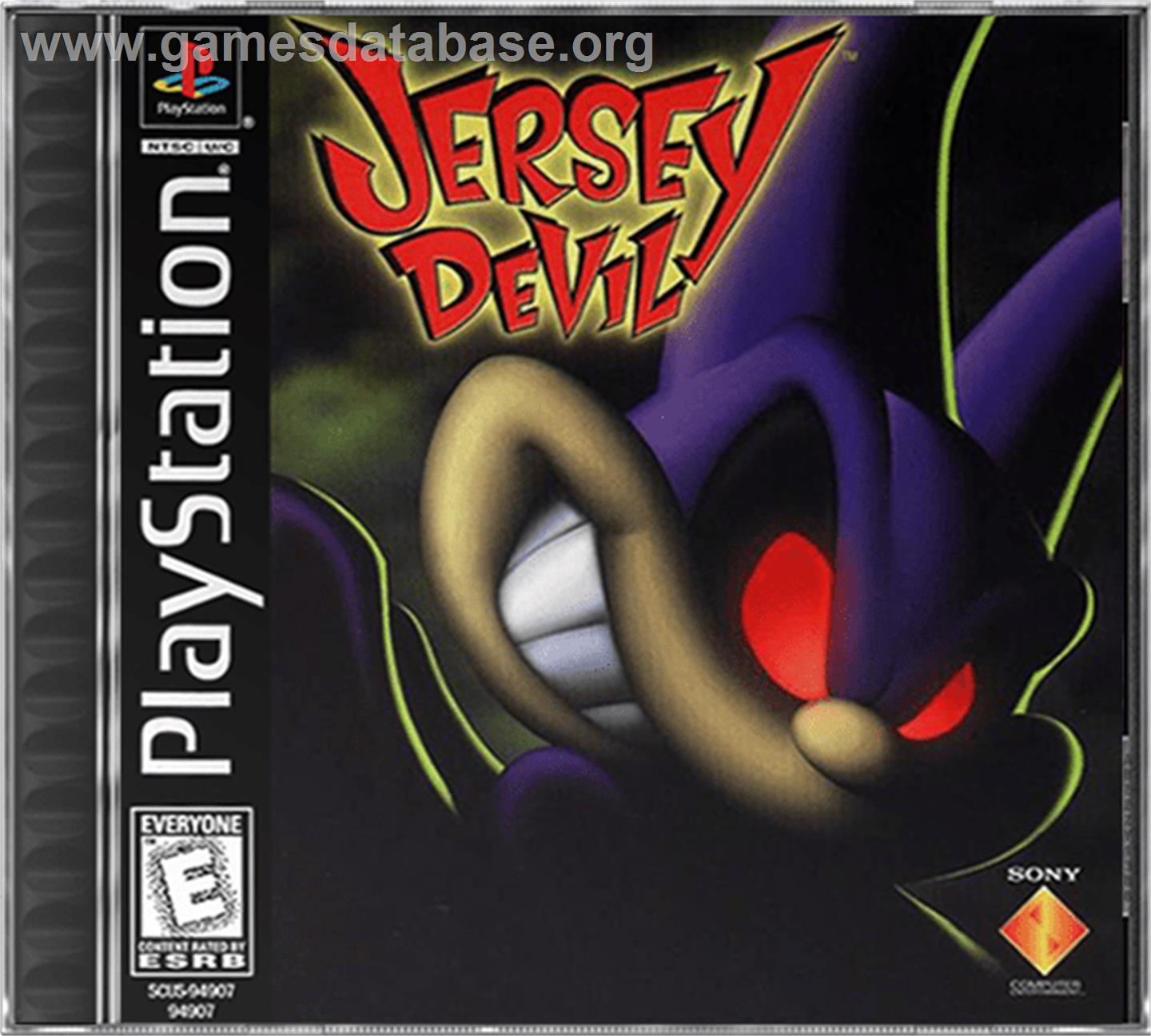 Jersey Devil - Sony Playstation - Artwork - Box
