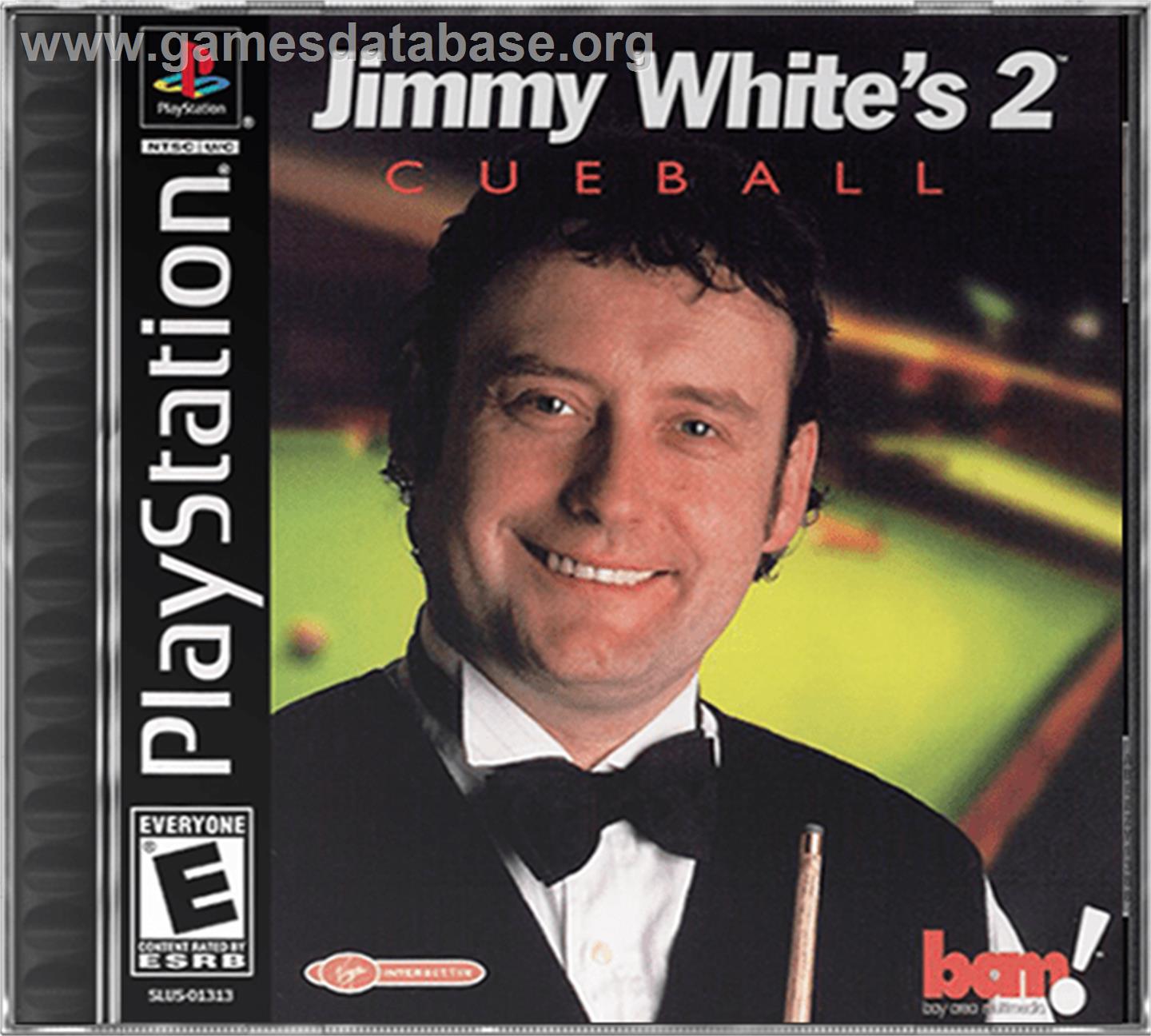 Jimmy White's 2: Cueball - Sony Playstation - Artwork - Box