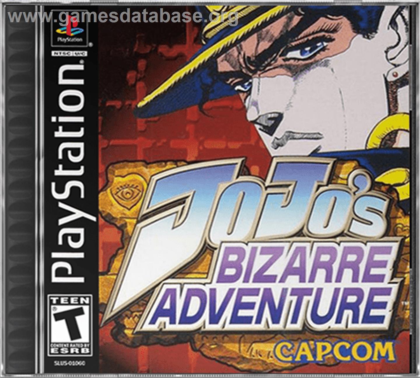 JoJo's Bizarre Adventure - Sony Playstation - Artwork - Box