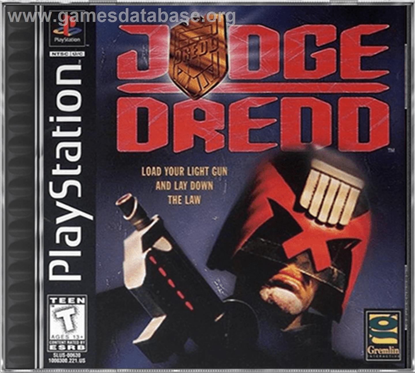 Judge Dredd - Sony Playstation - Artwork - Box