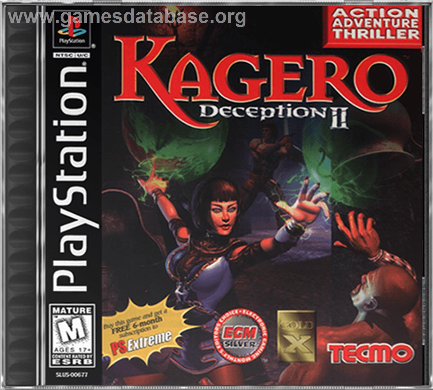 Kagero: Deception II - Sony Playstation - Artwork - Box