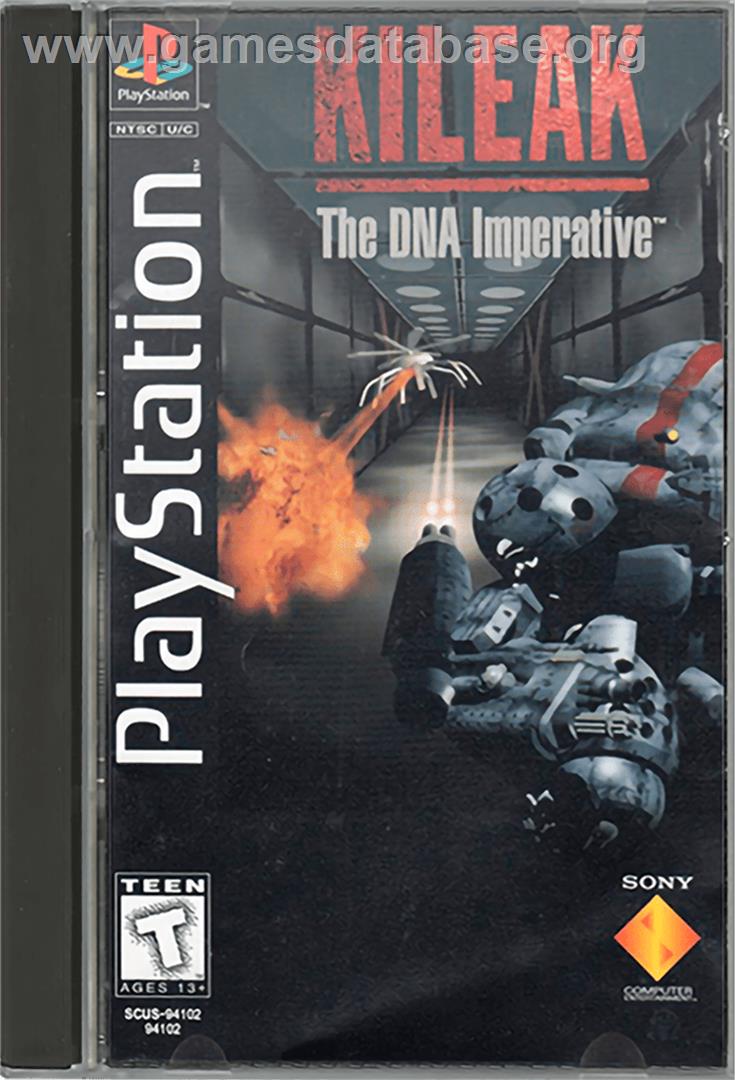Kileak: The DNA Imperative - Sony Playstation - Artwork - Box