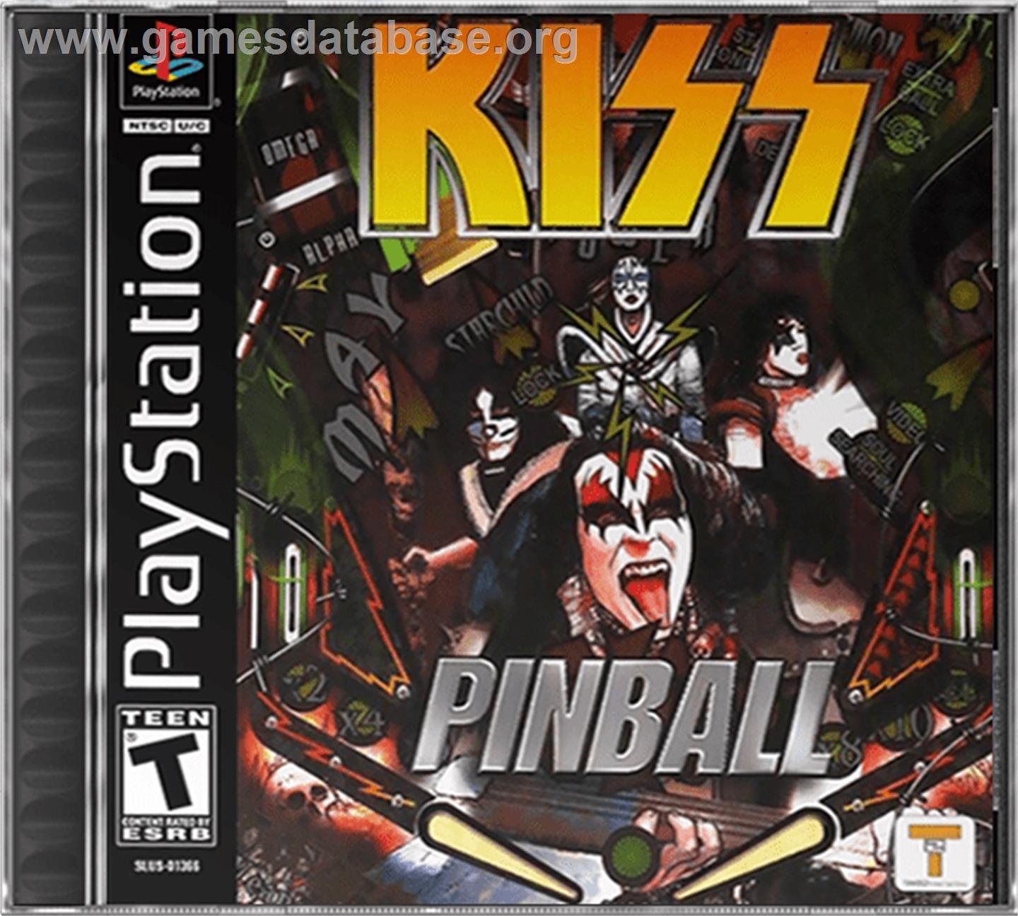 Kiss Pinball - Sony Playstation - Artwork - Box