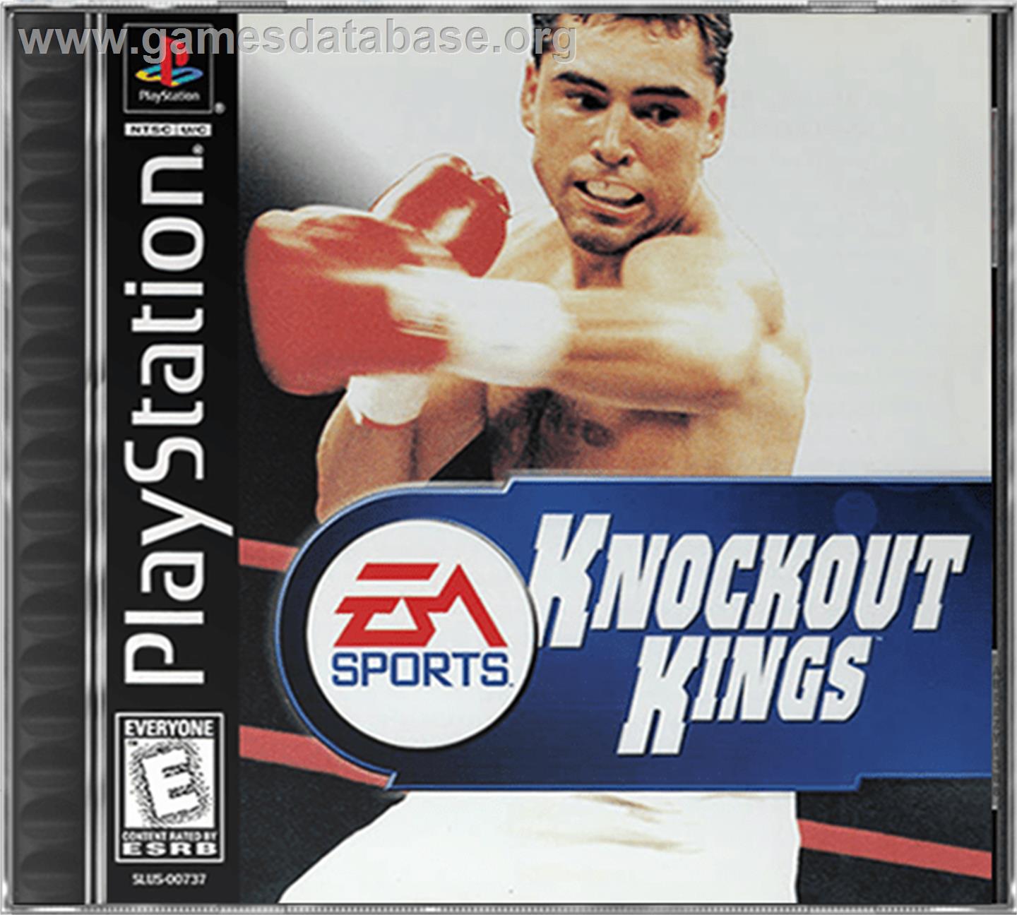 Knockout Kings - Sony Playstation - Artwork - Box