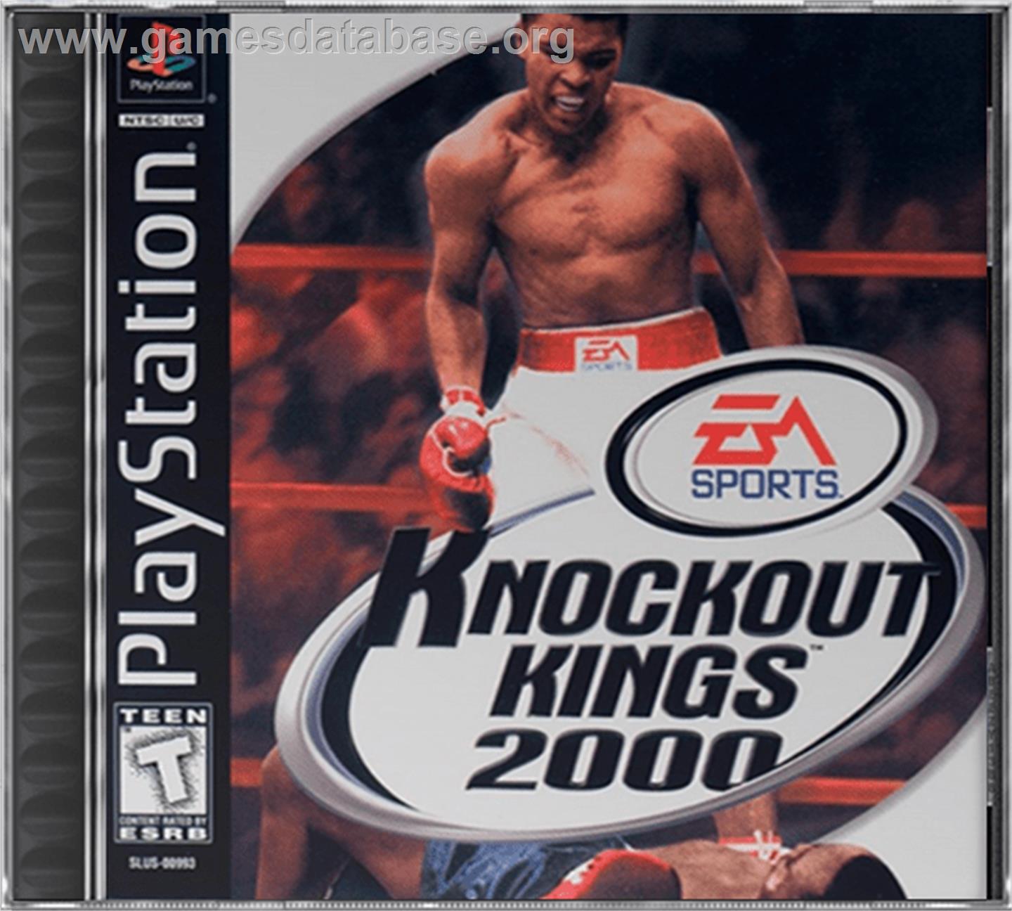 Knockout Kings 2000 - Sony Playstation - Artwork - Box
