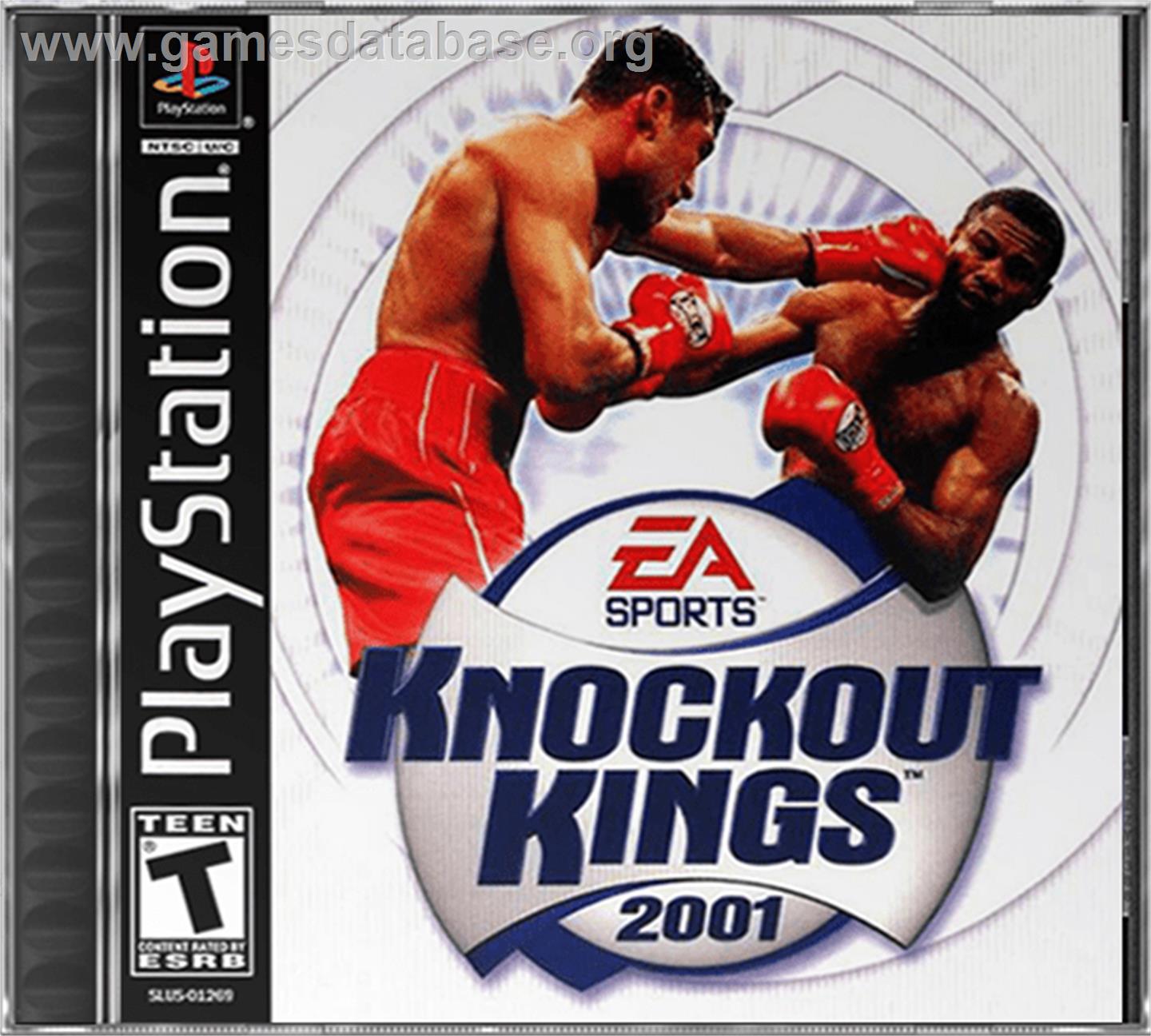 Knockout Kings 2001 - Sony Playstation - Artwork - Box