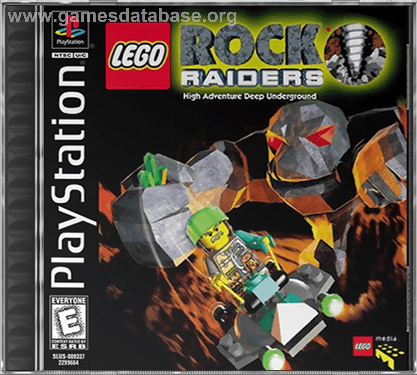 LEGO Rock Raiders - Sony Playstation - Artwork - Box