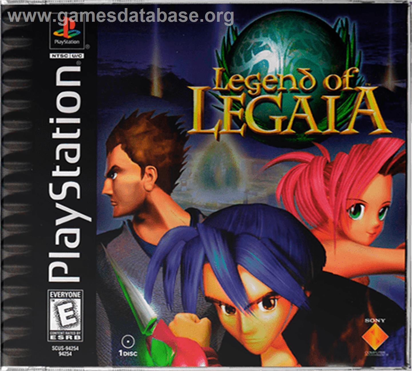Legend of Legaia - Sony Playstation - Artwork - Box