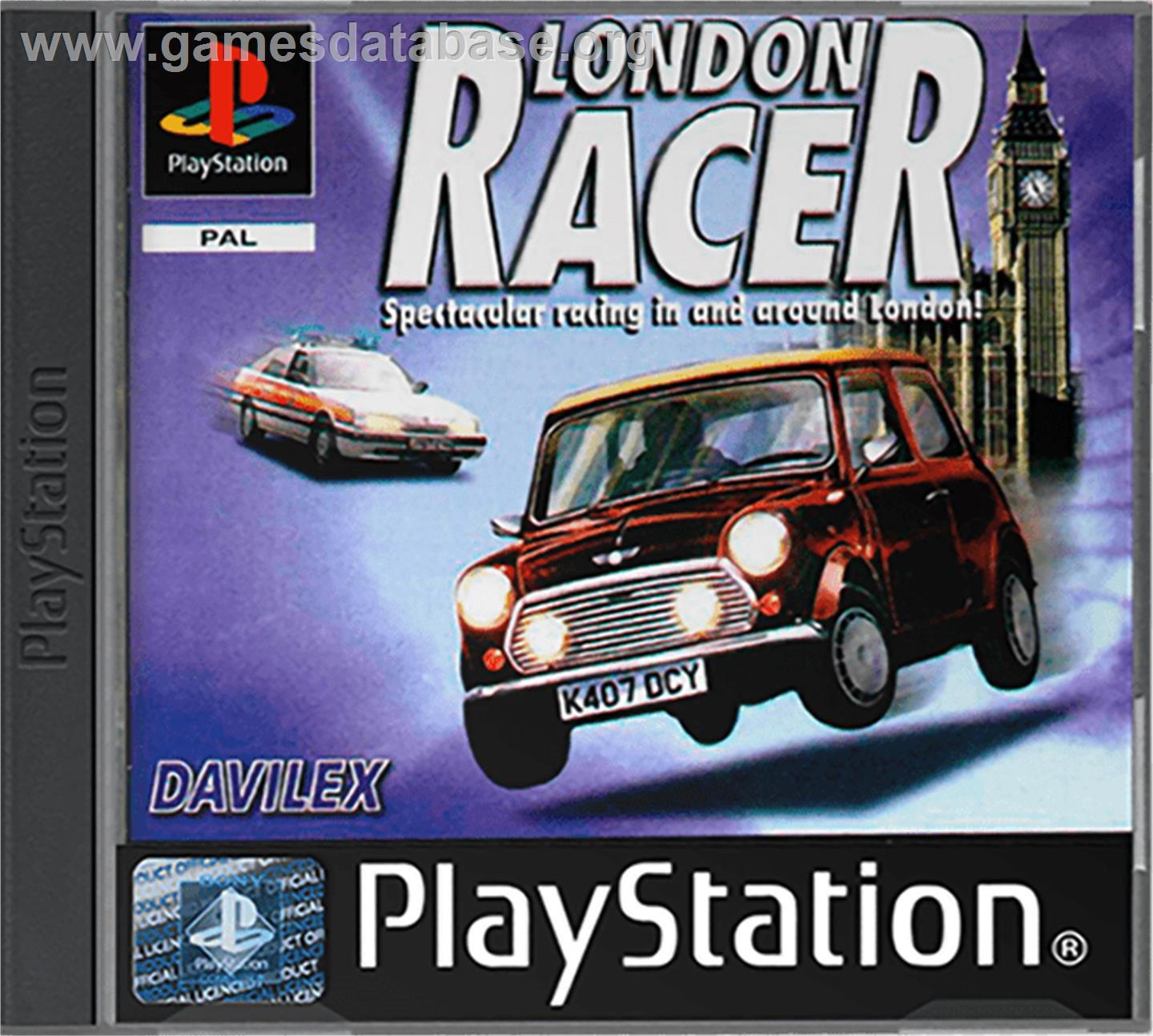 London Racer - Sony Playstation - Artwork - Box