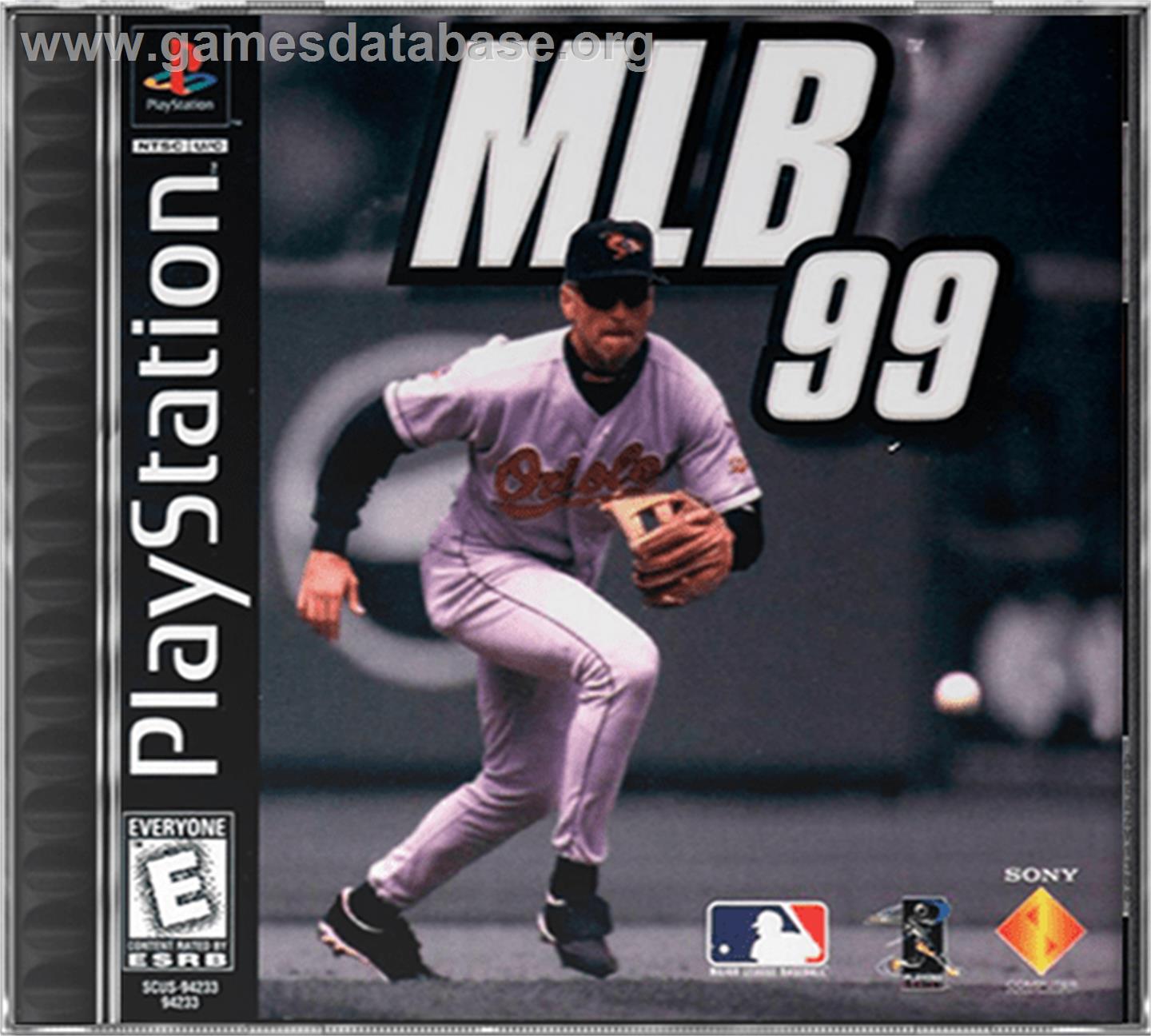 MLB 99 - Sony Playstation - Artwork - Box