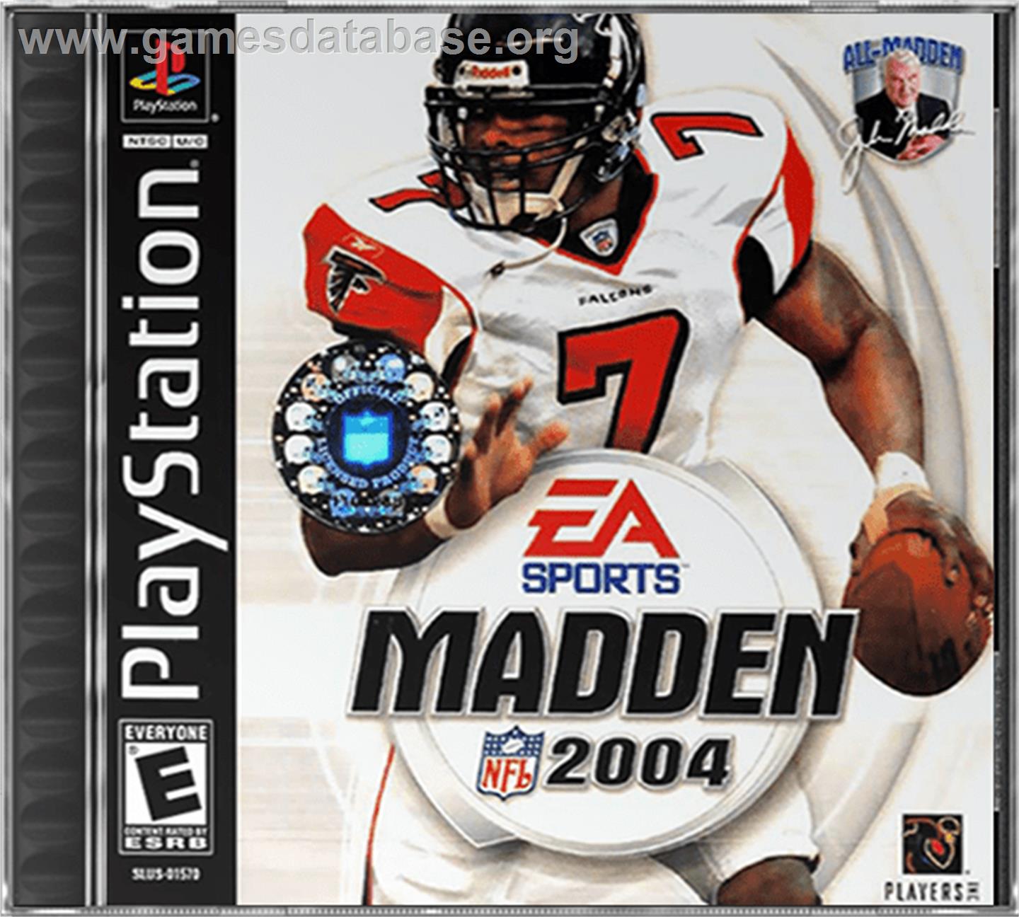 Madden NFL 2004 - Sony Playstation - Artwork - Box