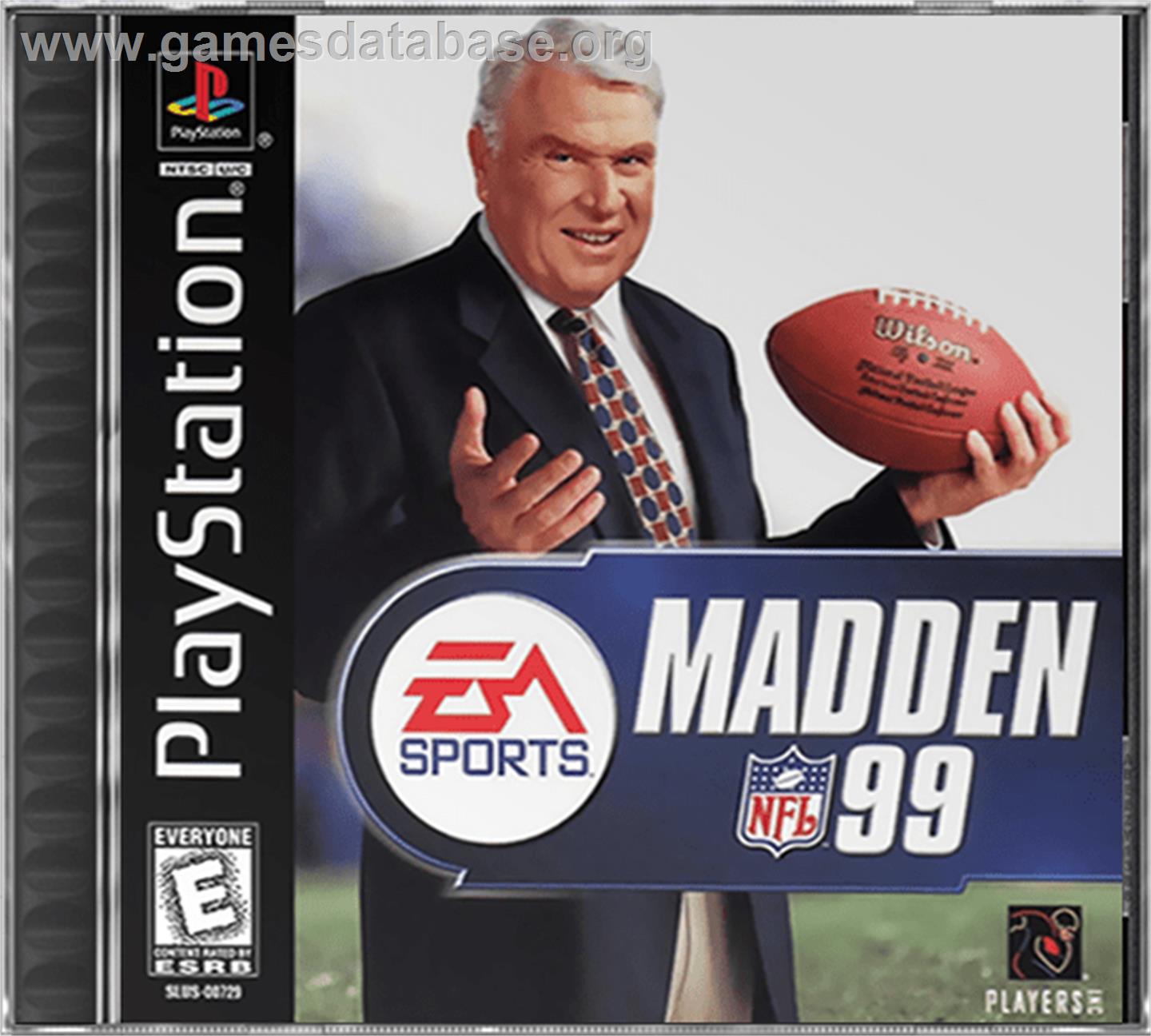 Madden NFL 99 - Sony Playstation - Artwork - Box