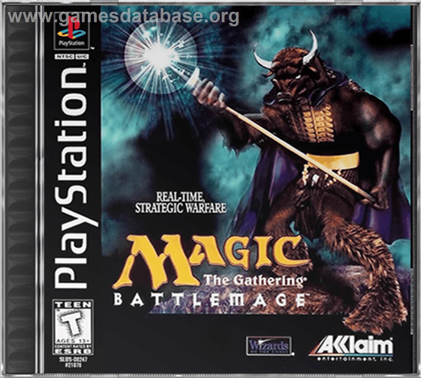 Magic: The Gathering - Battlemage - Sony Playstation - Artwork - Box