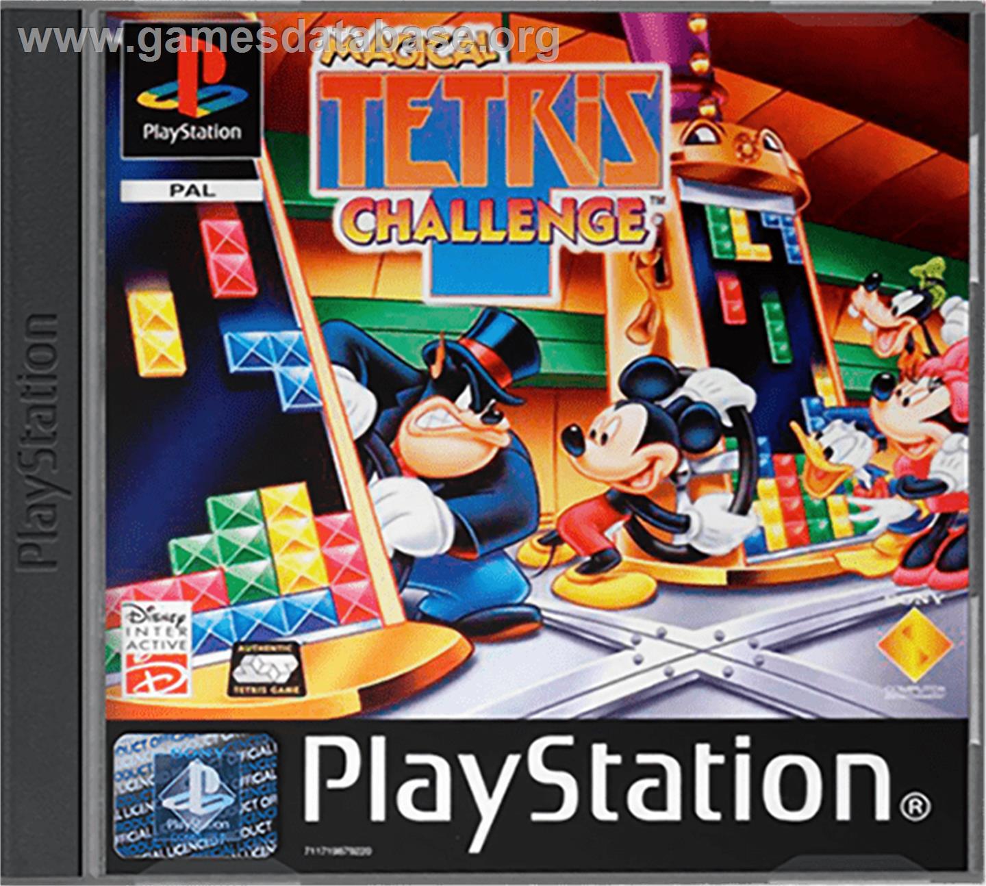 Magical Tetris Challenge - Sony Playstation - Artwork - Box
