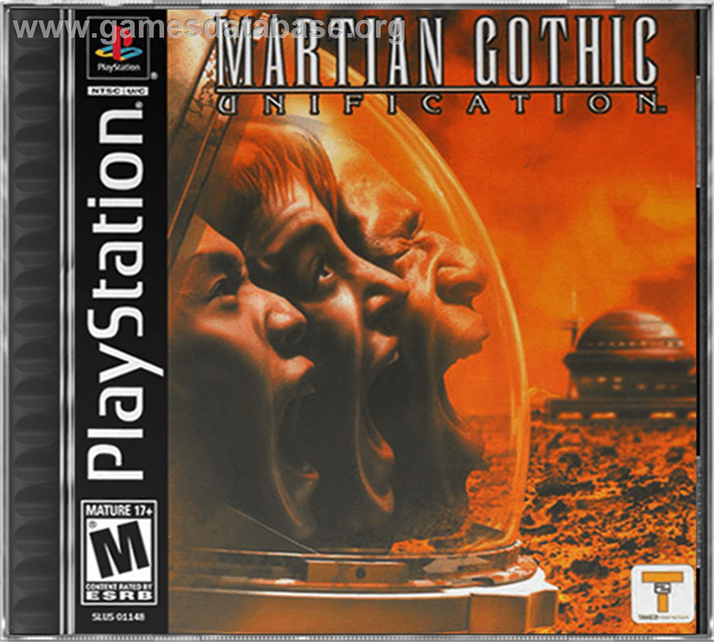 Martian Gothic: Unification - Sony Playstation - Artwork - Box