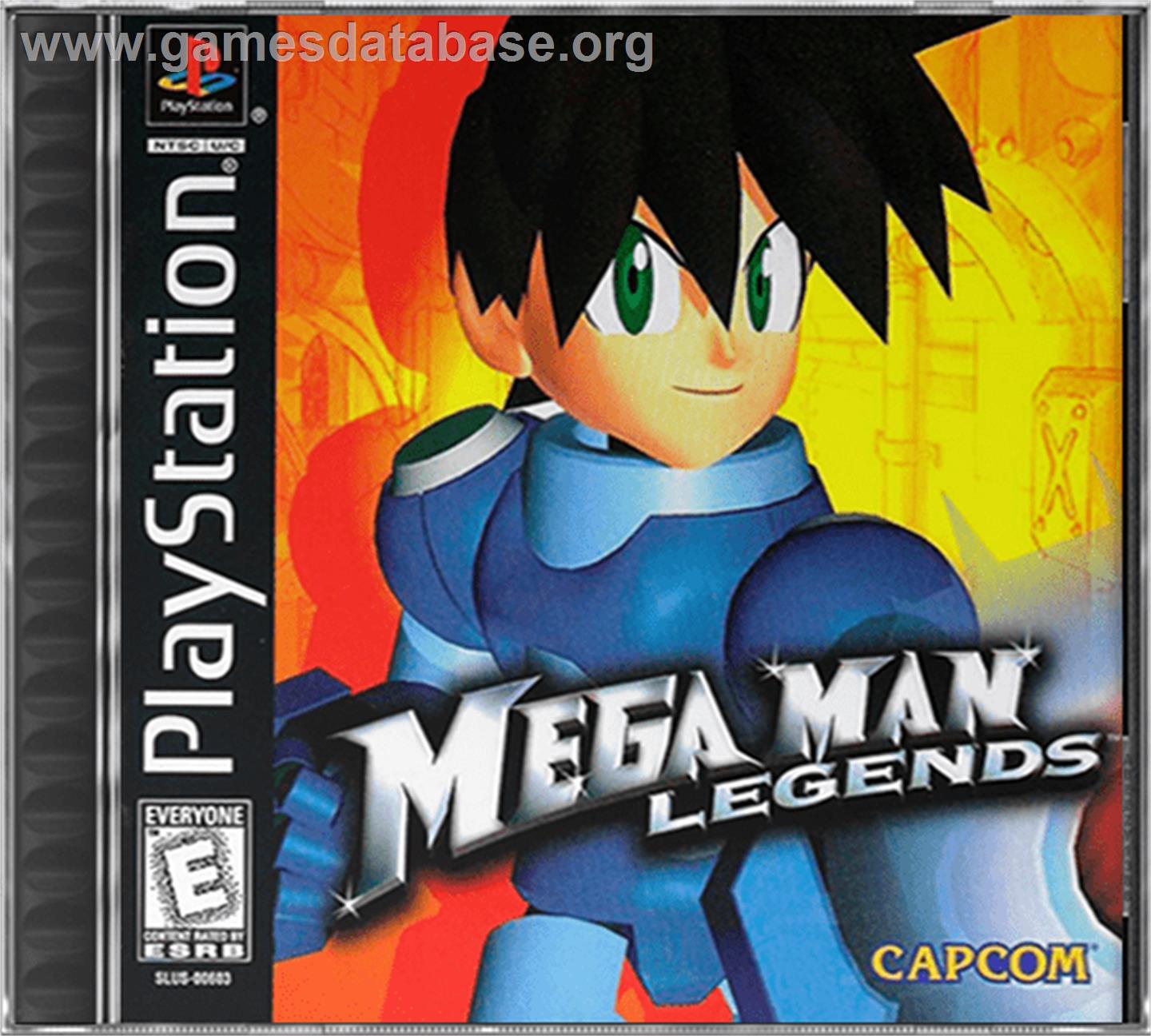 Mega Man Legends - Sony Playstation - Artwork - Box