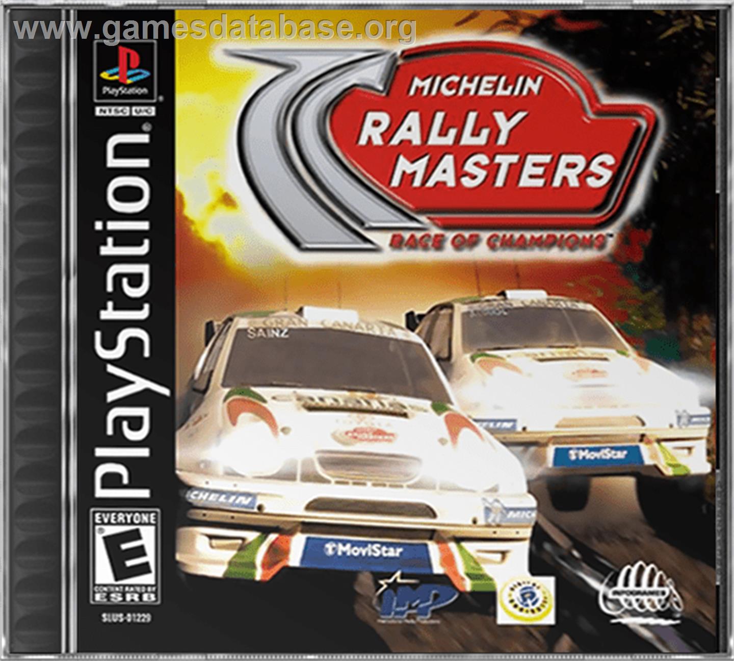 Michelin Rally Masters: Race of Champions - Sony Playstation - Artwork - Box