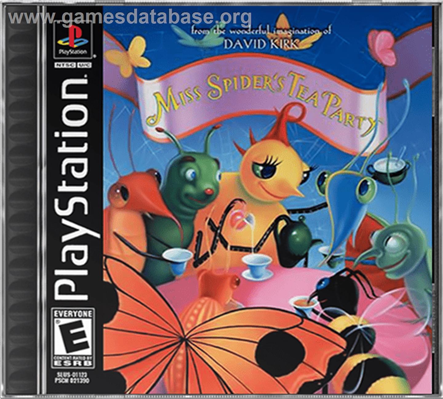 Miss Spider's Tea Party - Sony Playstation - Artwork - Box