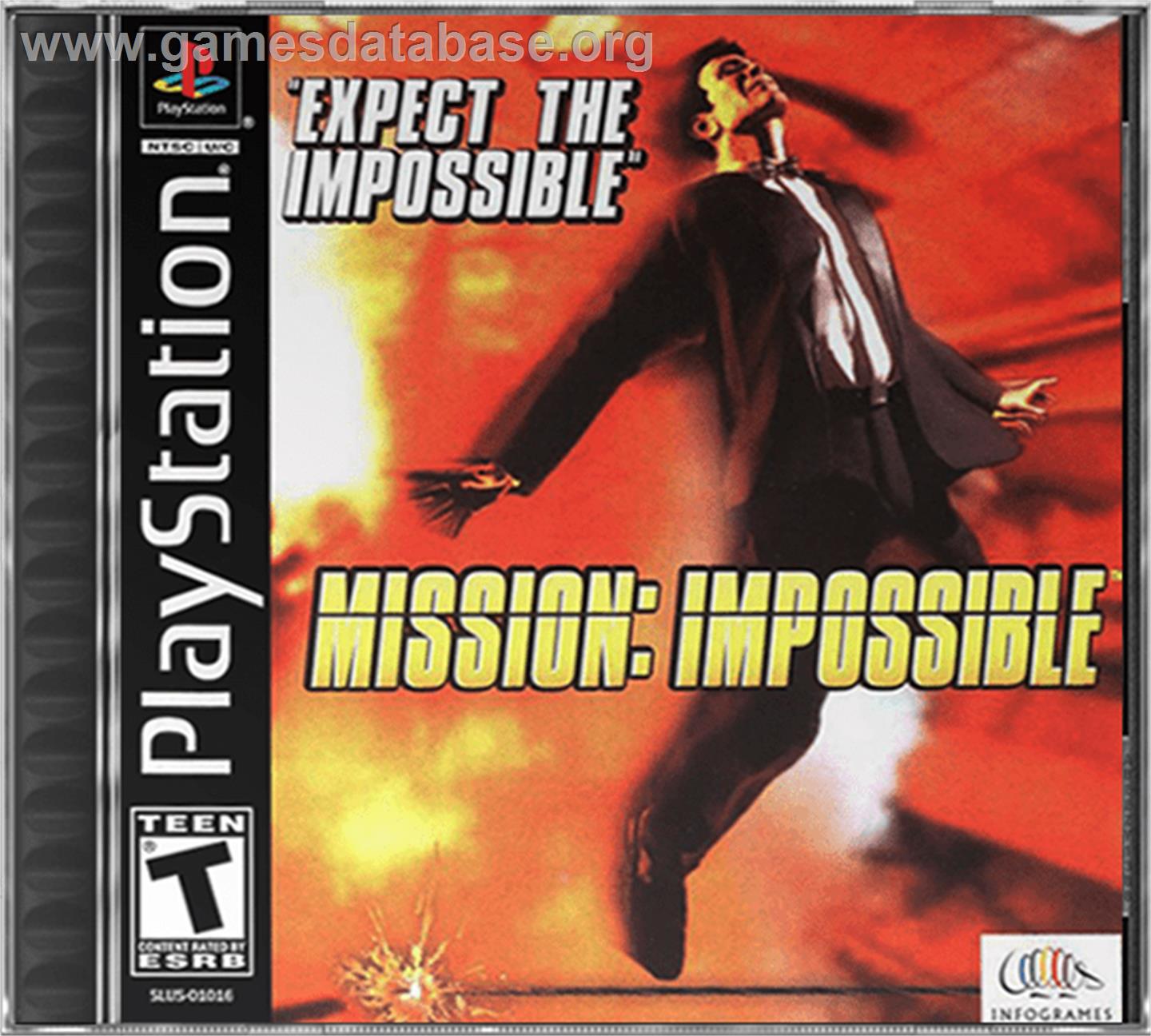 Mission: Impossible - Sony Playstation - Artwork - Box