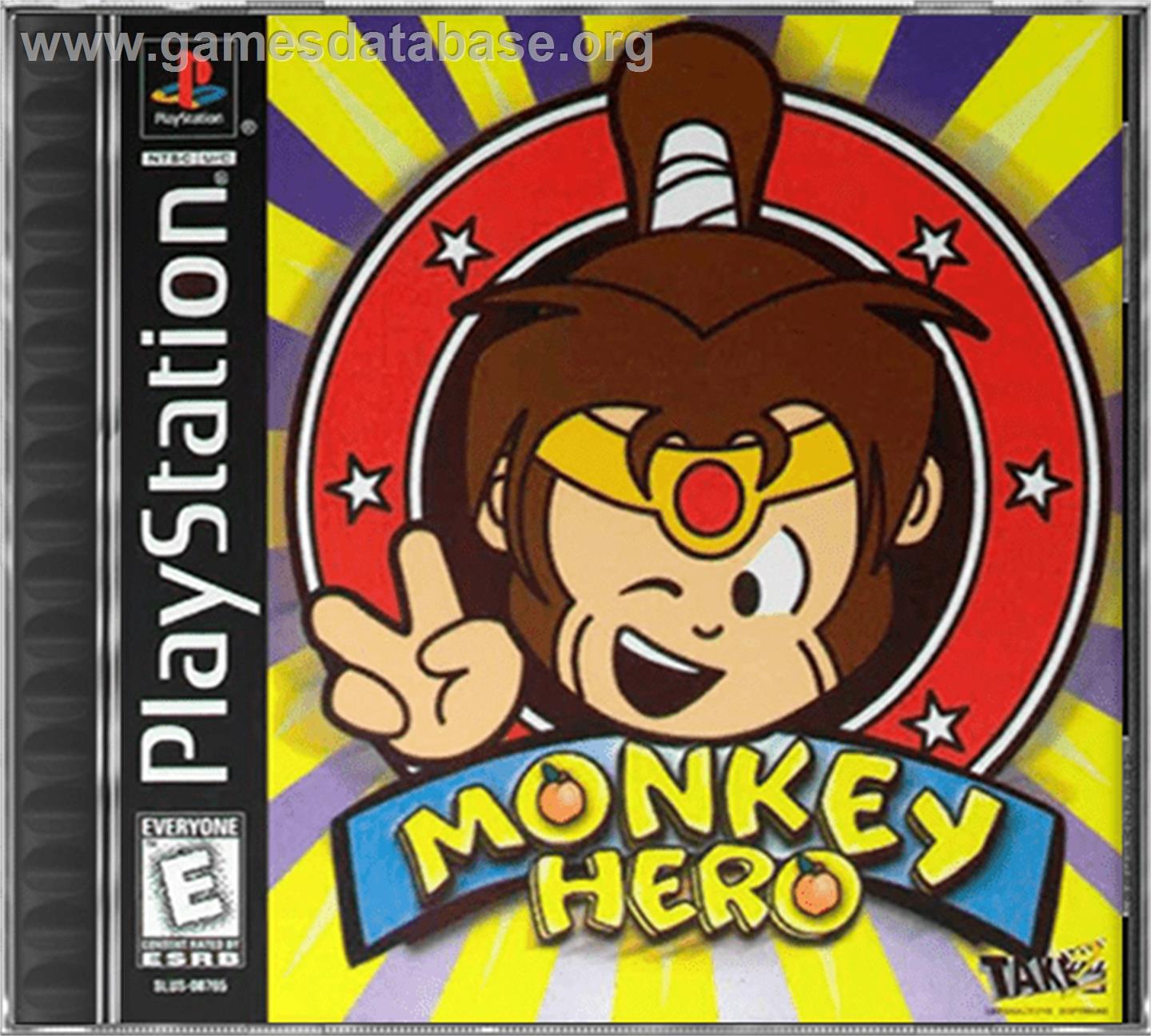 Monkey Hero - Sony Playstation - Artwork - Box