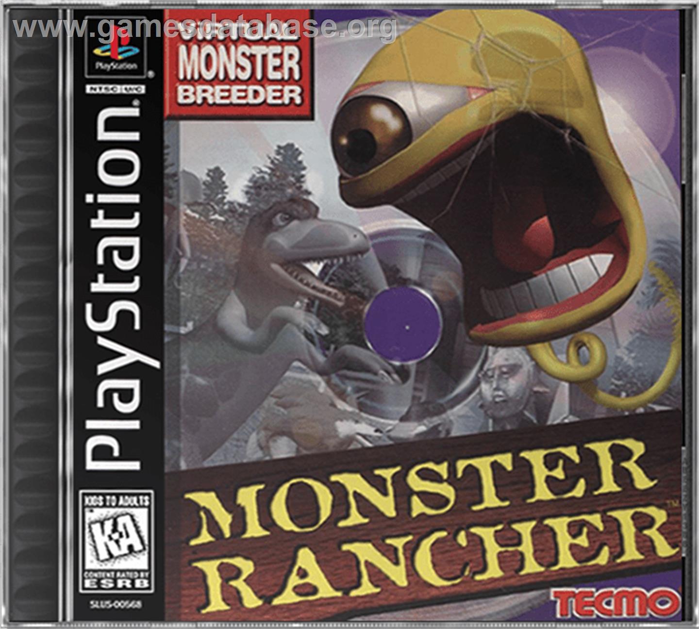 Monster Rancher - Sony Playstation - Artwork - Box