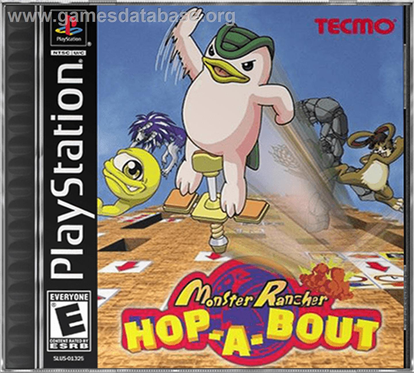 Monster Rancher Hop-A-Bout - Sony Playstation - Artwork - Box