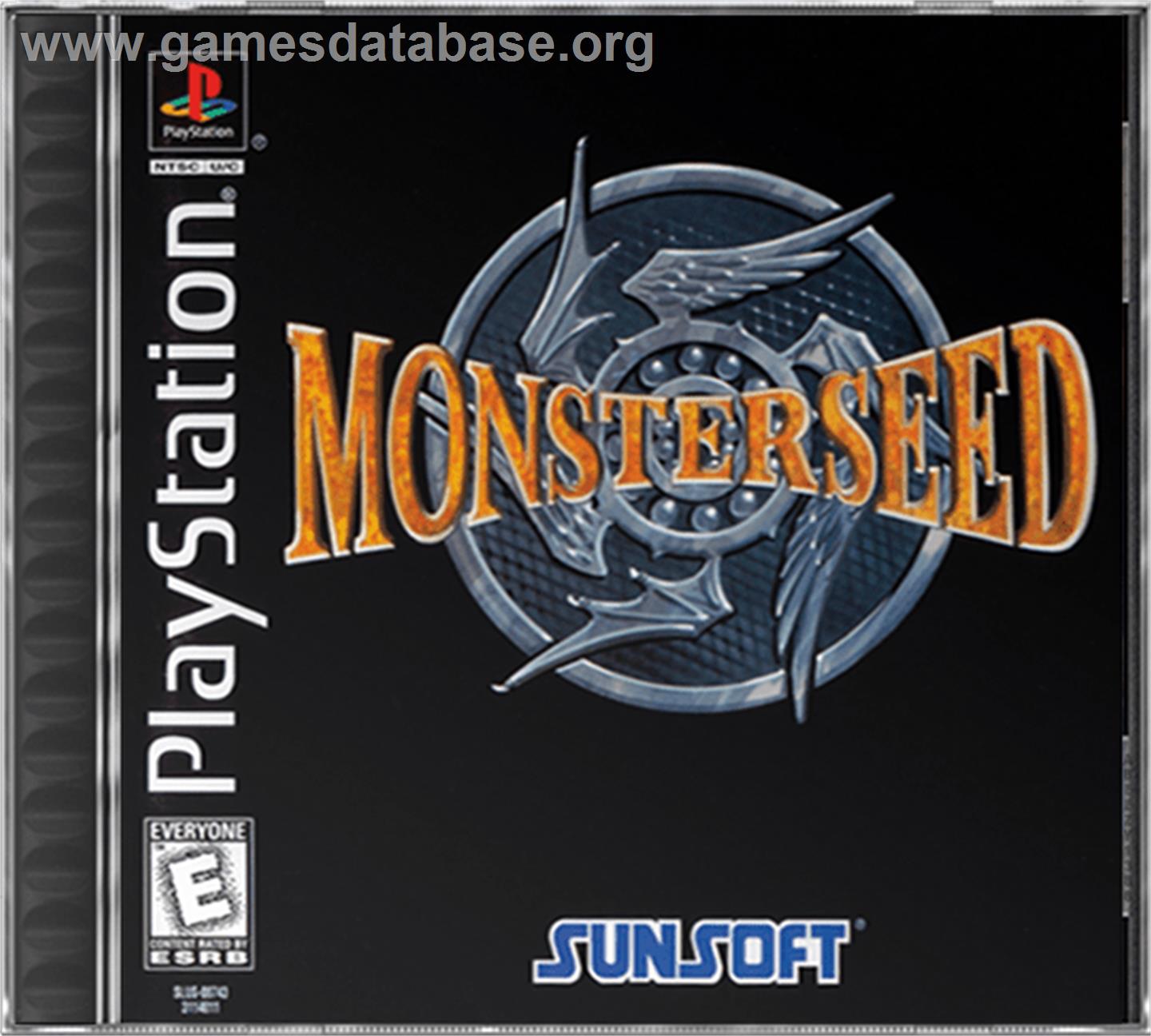 Monster Seed - Sony Playstation - Artwork - Box