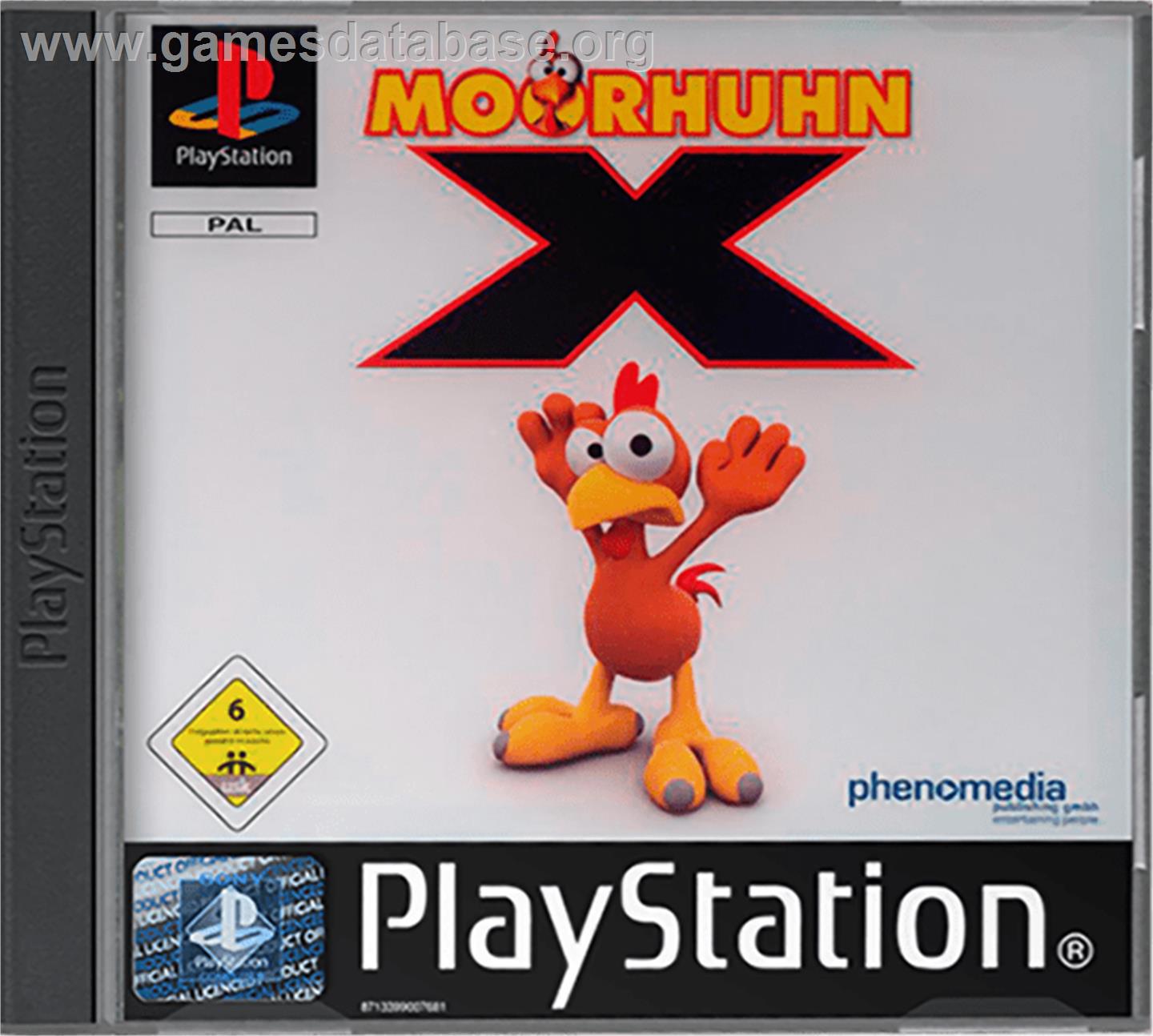 Moorhuhn X - Sony Playstation - Artwork - Box