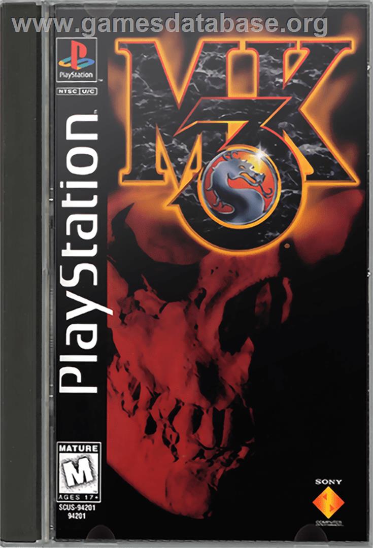 Mortal Kombat 3 - Sony Playstation - Artwork - Box