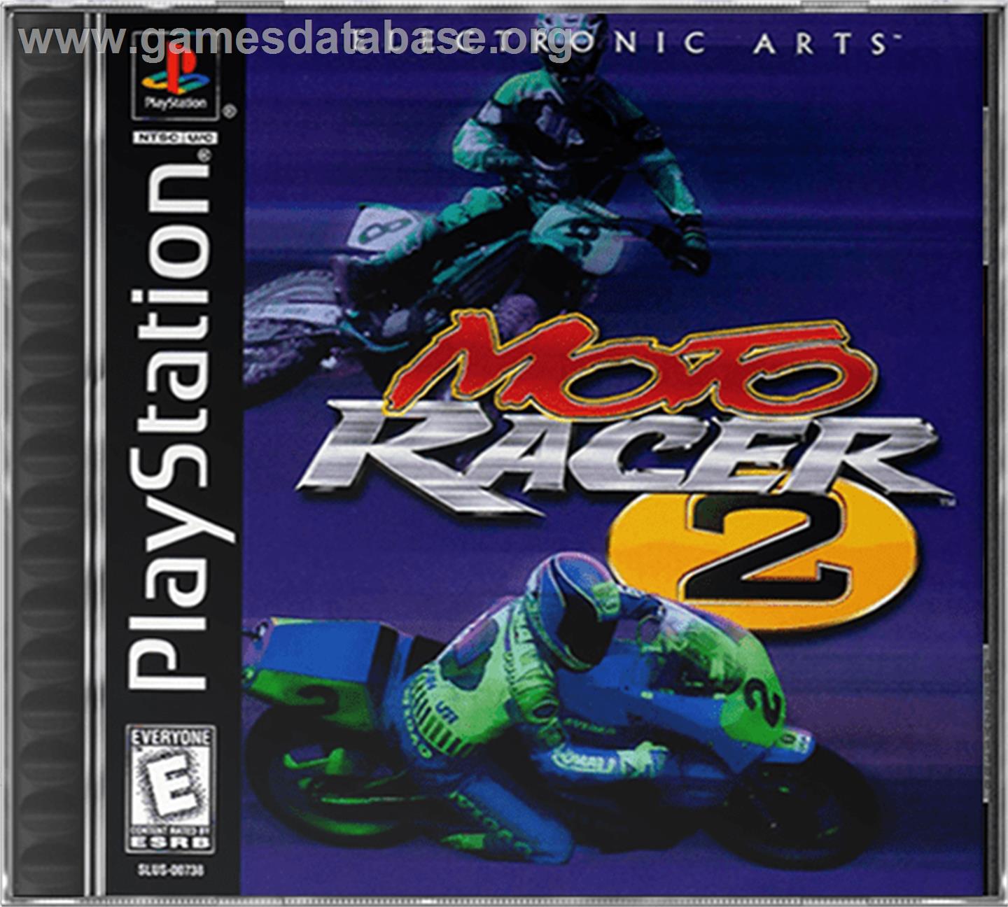 Moto Racer 2 - Sony Playstation - Artwork - Box
