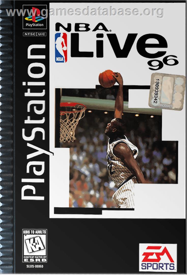 NBA Live 96 - Sony Playstation - Artwork - Box